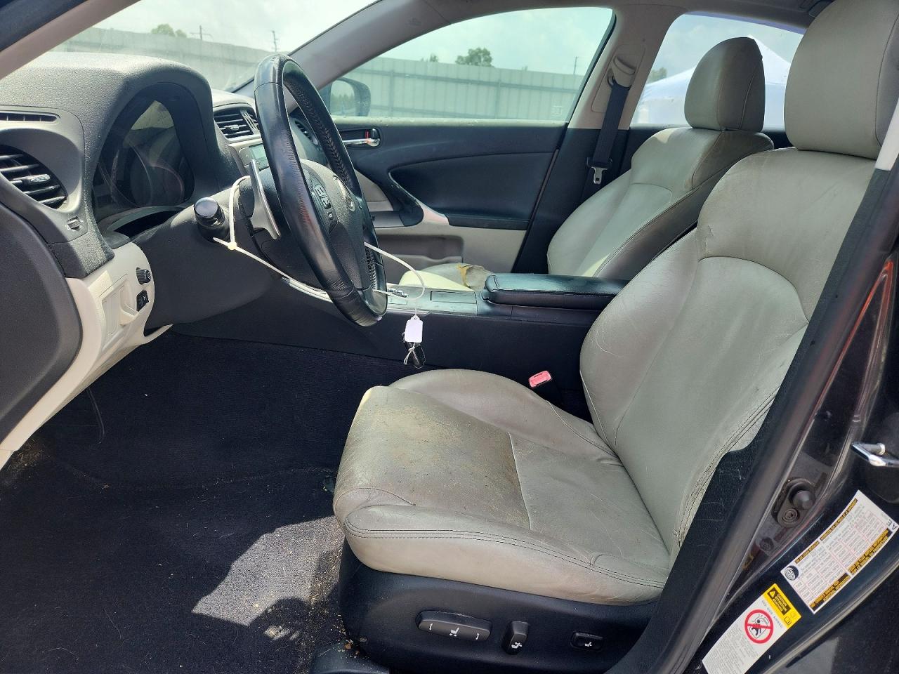 2009 Lexus Is 250 Черный vin: JTHBK262095100766