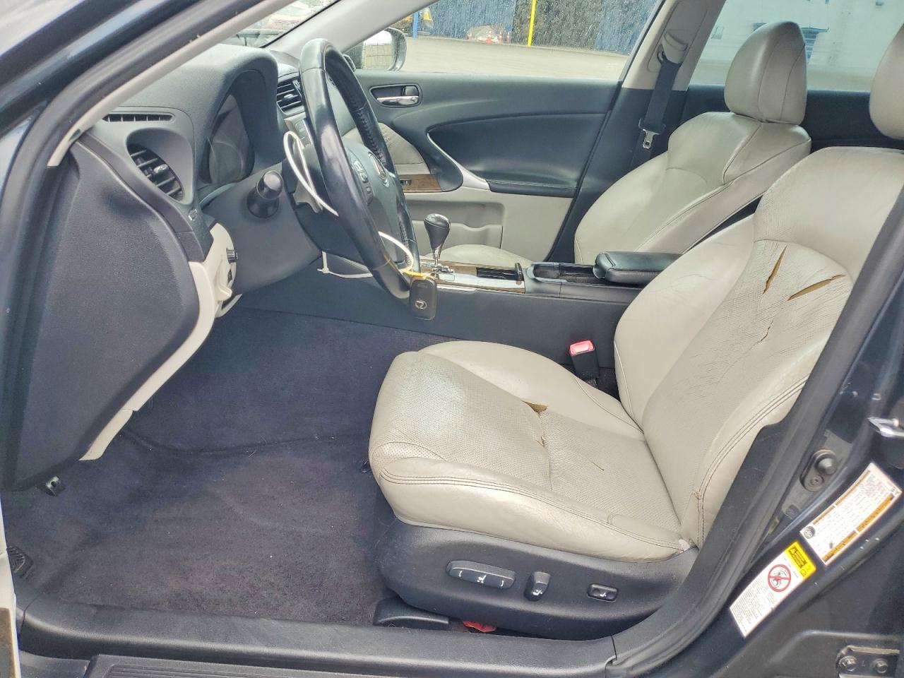 2009 Lexus Is 250 Base Gray vin: JTHBK262095102419
