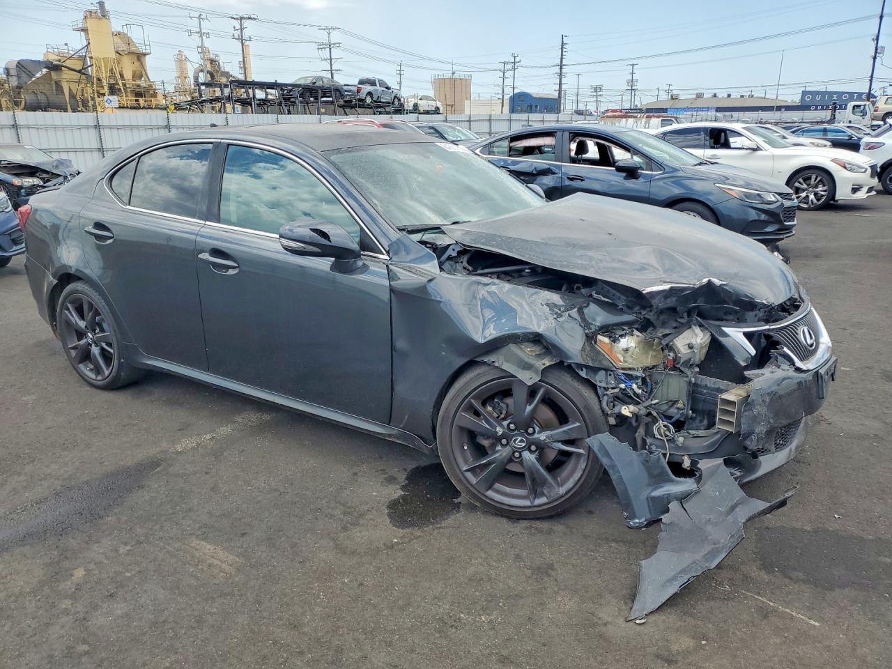 2009 Lexus Is 250 Base Gray vin: JTHBK262095102419