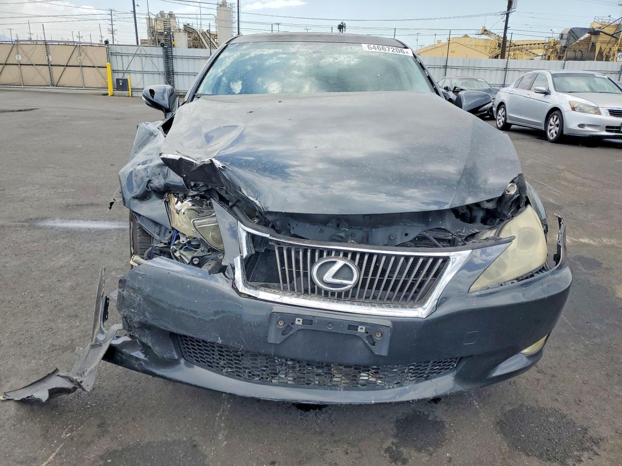 2009 Lexus Is 250 Base Gray vin: JTHBK262095102419