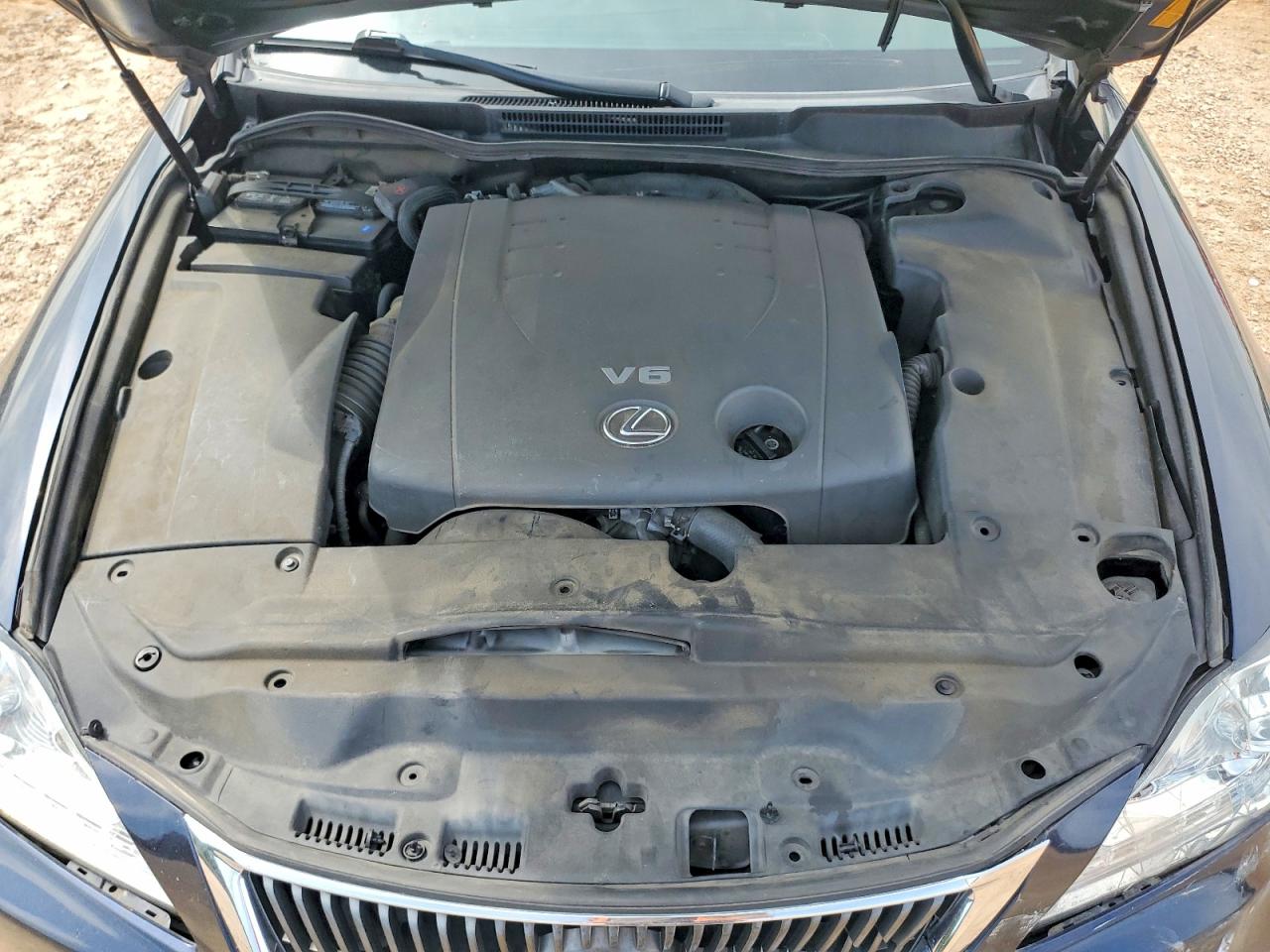 2009 Lexus Is 250 Black vin: JTHBK262095106499