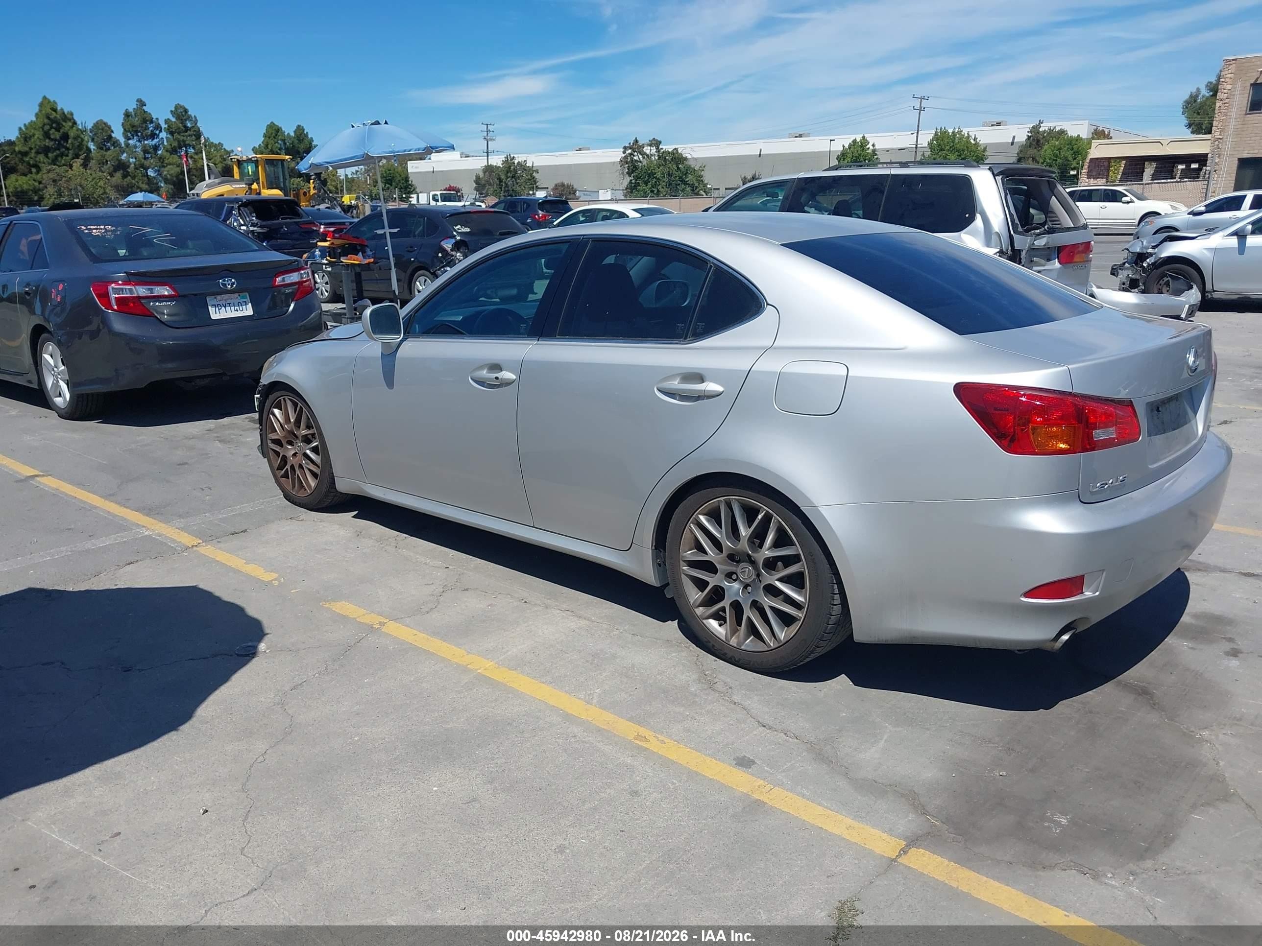 2006 Lexus Is 250   Gray vin: JTHBK262165007234