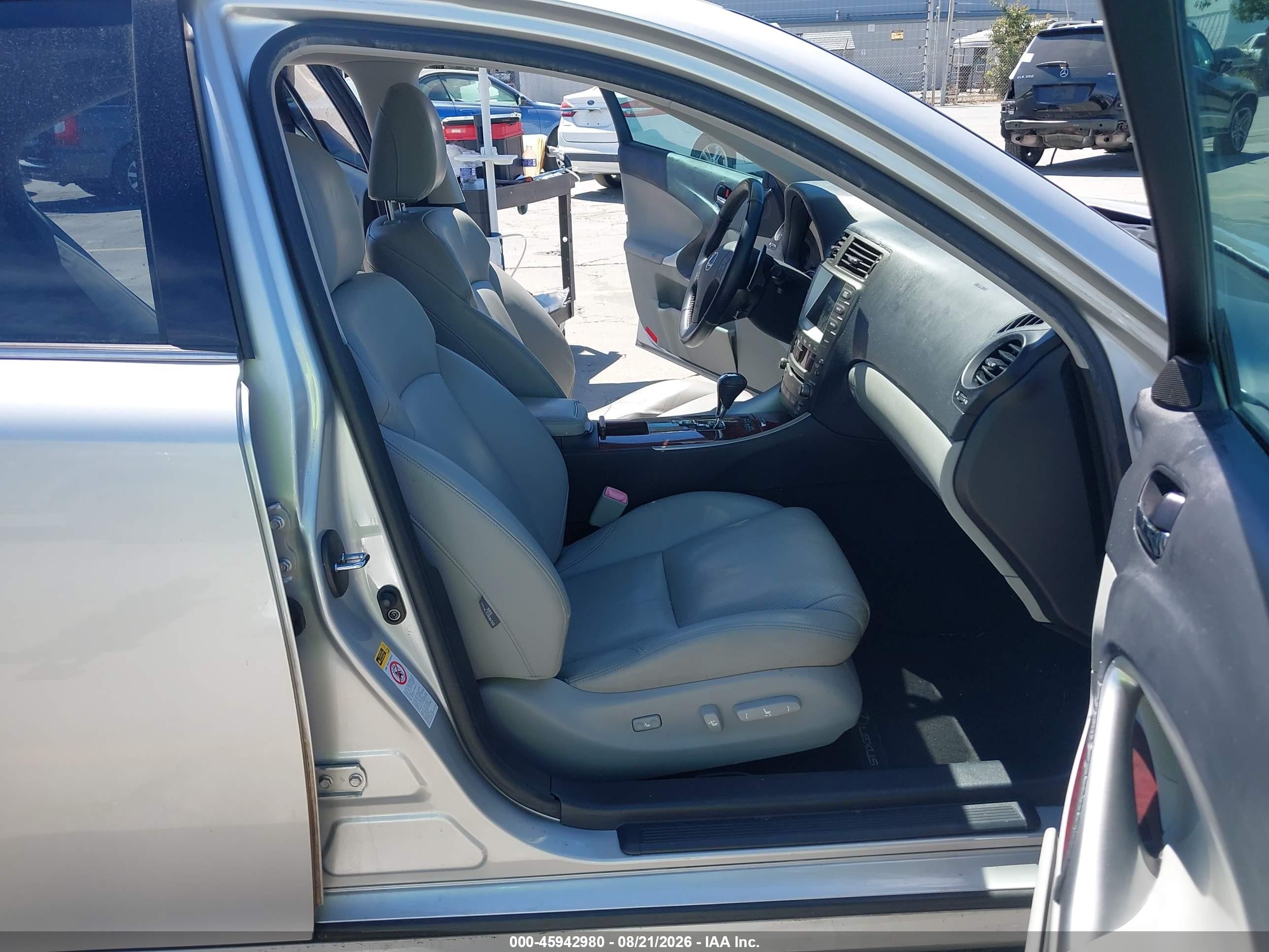 2006 Lexus Is 250   Gray vin: JTHBK262165007234