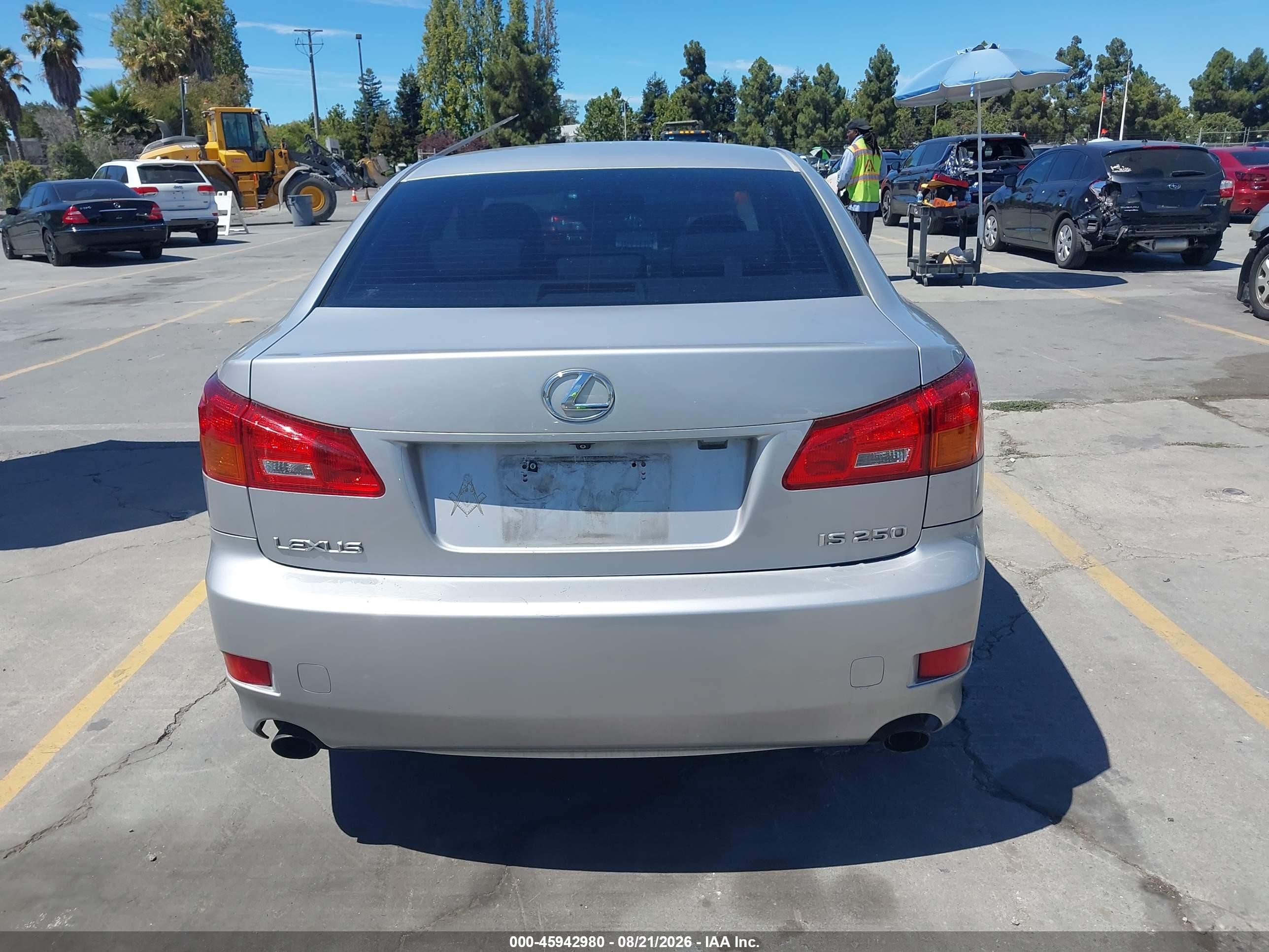 2006 Lexus Is 250   Gray vin: JTHBK262165007234