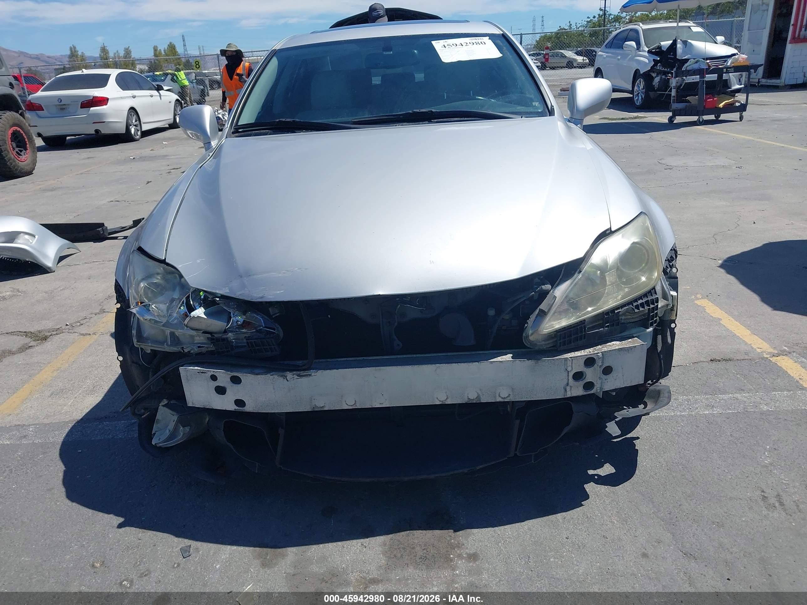 2006 Lexus Is 250   Gray vin: JTHBK262165007234