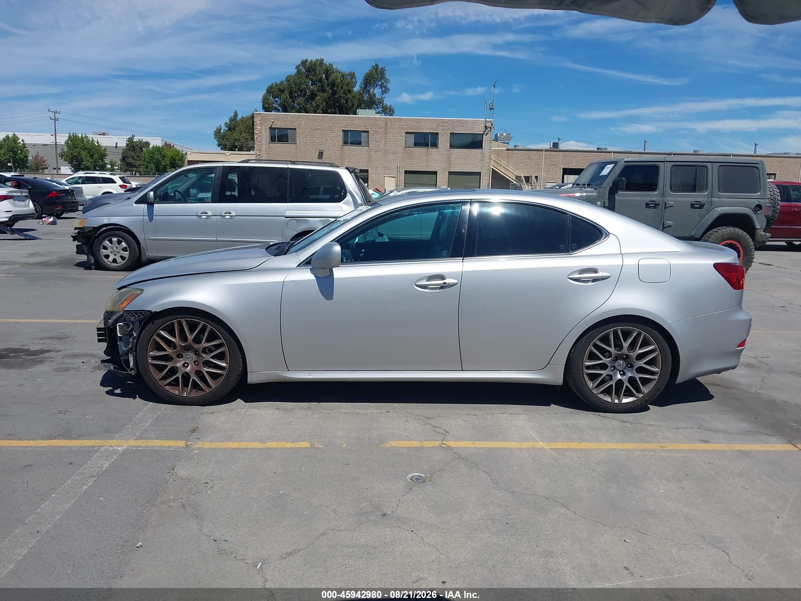 2006 Lexus Is 250   Gray vin: JTHBK262165007234