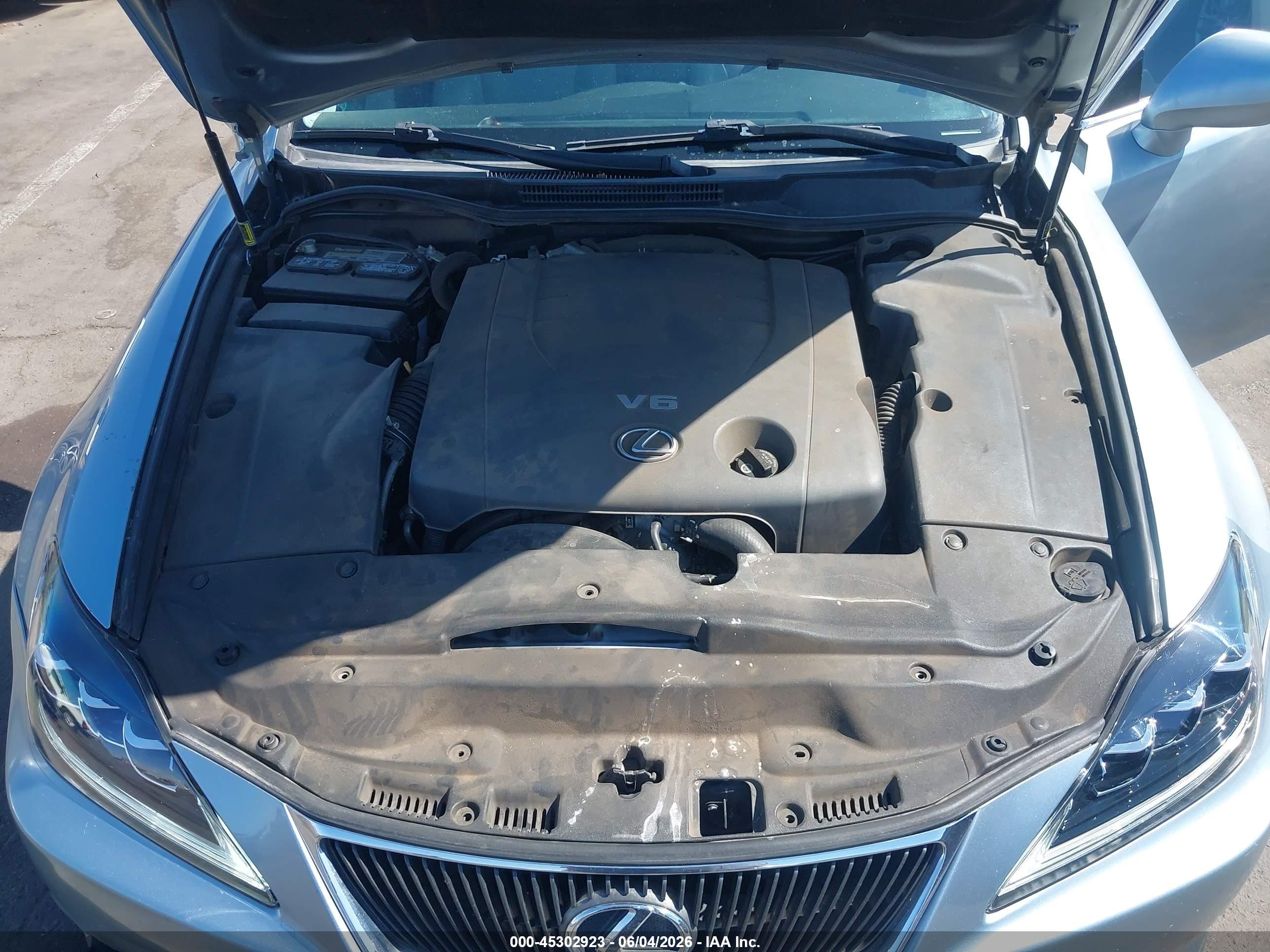 2006 Lexus Is 250   Light Blue vin: JTHBK262165019934