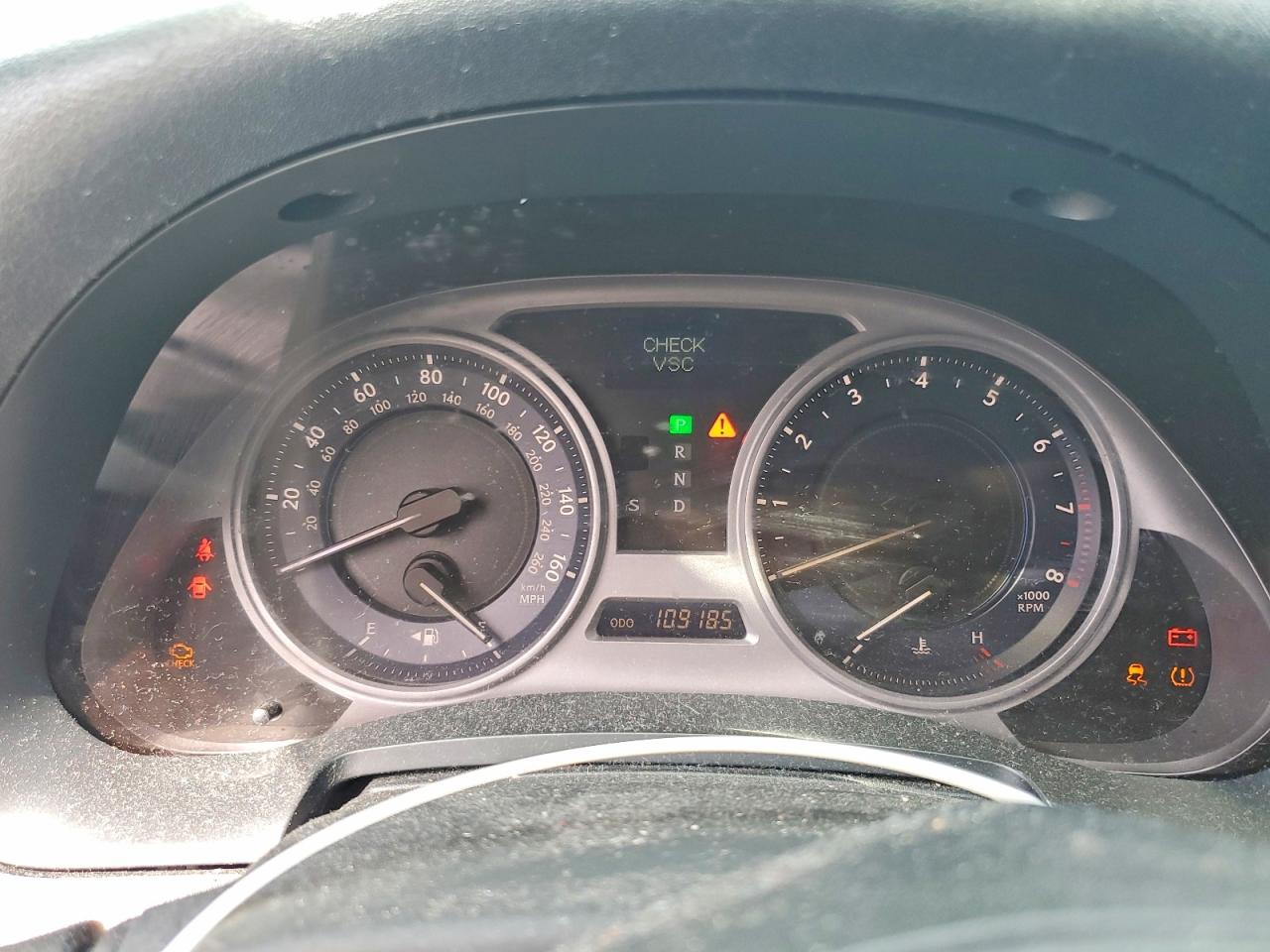 2007 Lexus Is 250 Base Черный vin: JTHBK262172049115