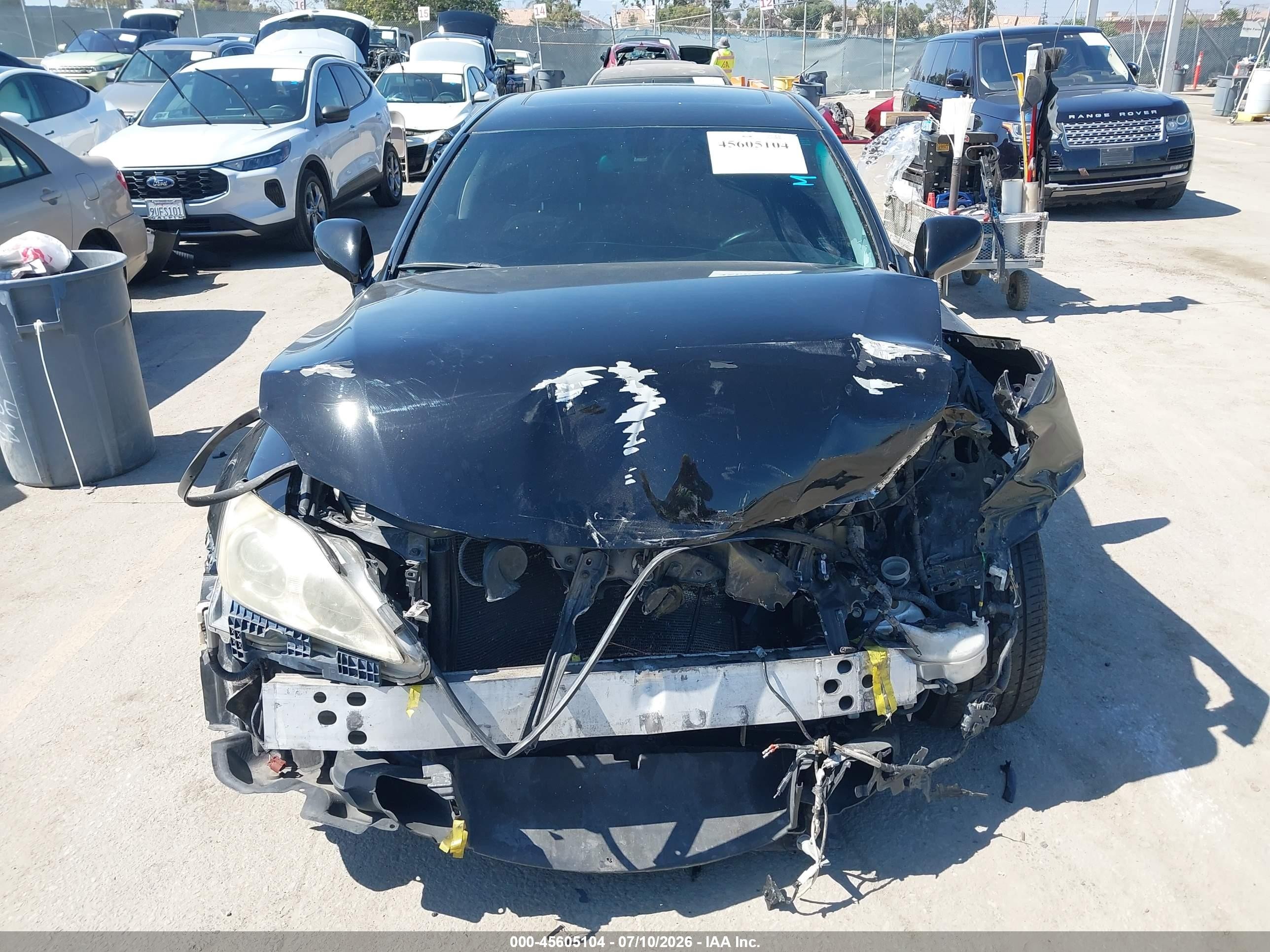 2007 Lexus Is 250   Black vin: JTHBK262172055724