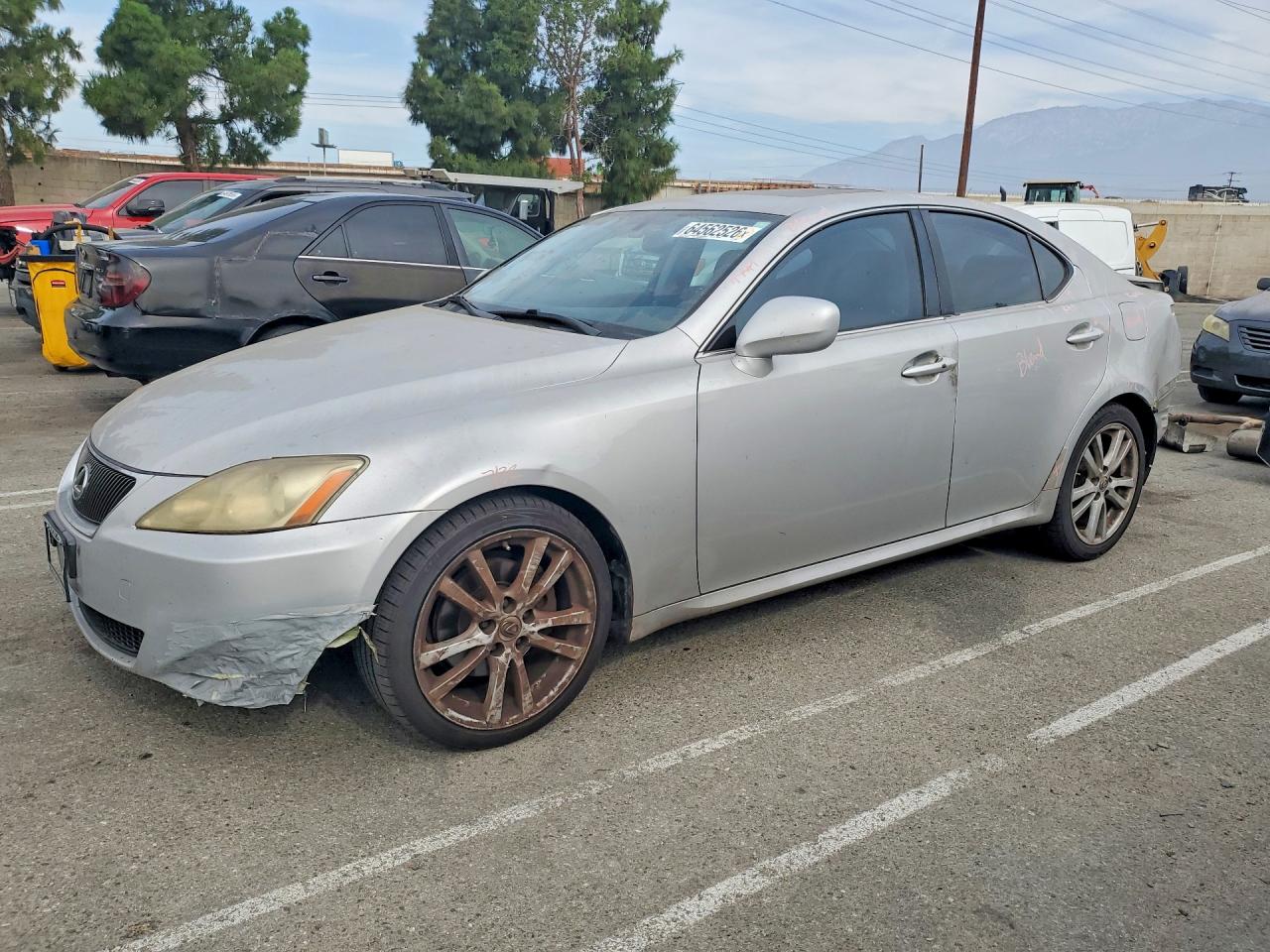2007 Lexus Is 250 Base Silver vin: JTHBK262172056906