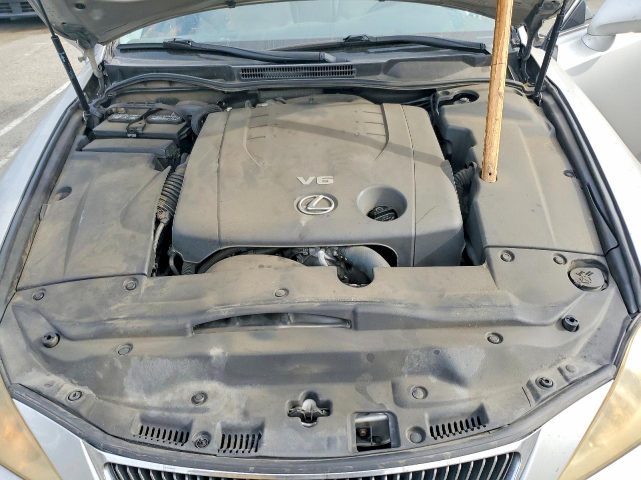2007 Lexus Is 250 Base Silver vin: JTHBK262172056906