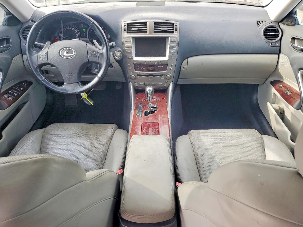 2007 Lexus Is 250 Base Silver vin: JTHBK262172056906