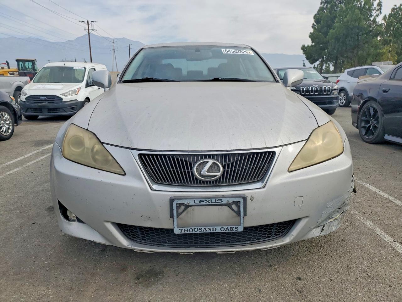 2007 Lexus Is 250 Base Silver vin: JTHBK262172056906