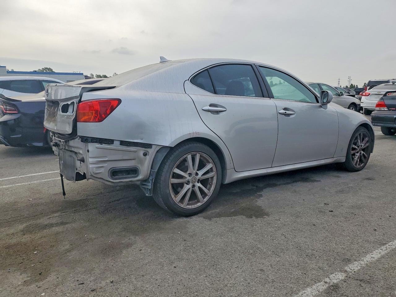 2007 Lexus Is 250 Base Silver vin: JTHBK262172056906