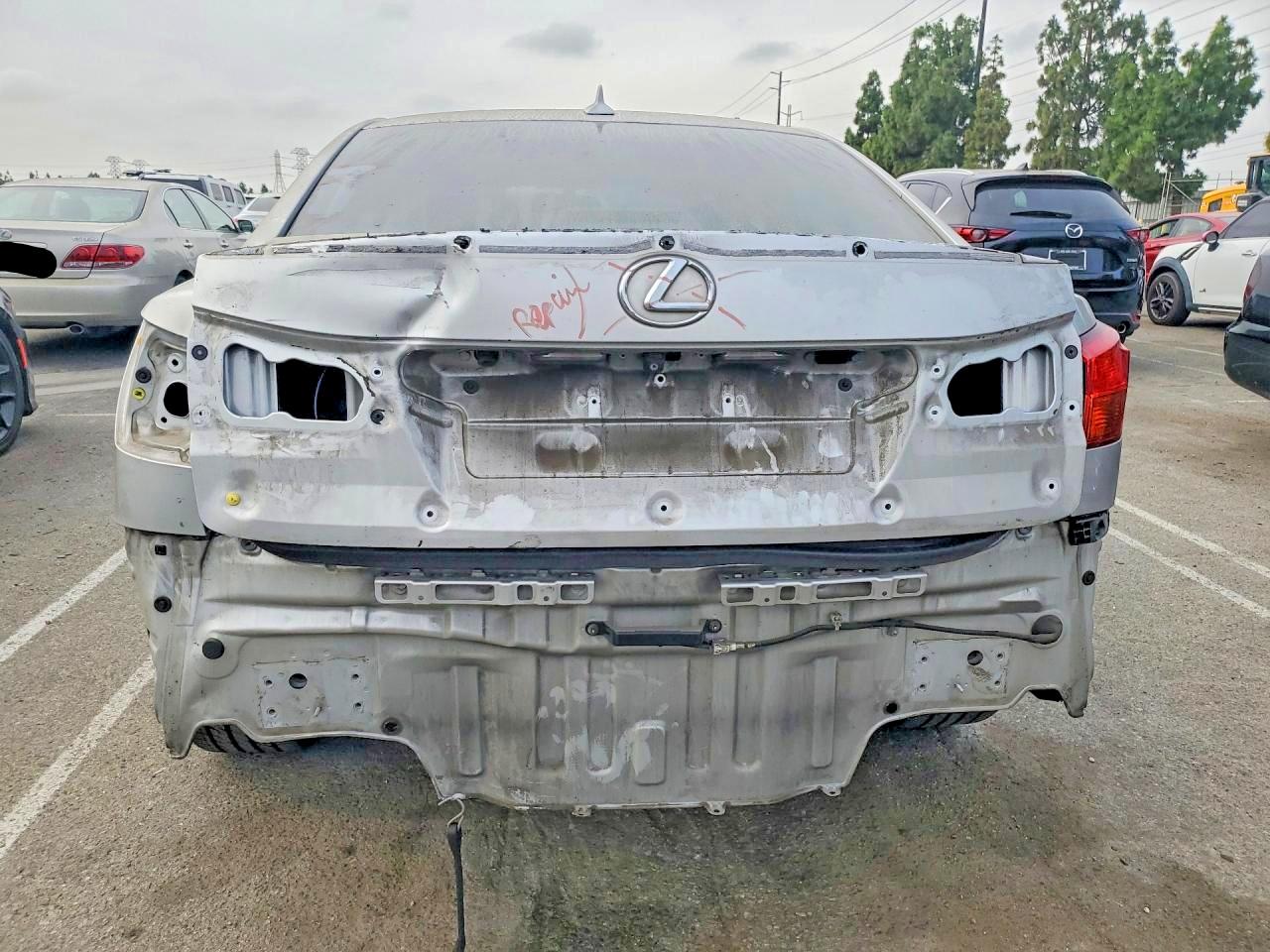 2007 Lexus Is 250 Base Silver vin: JTHBK262172056906