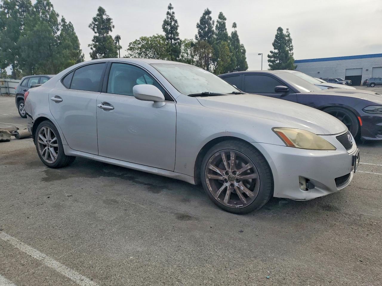 2007 Lexus Is 250 Base Silver vin: JTHBK262172056906
