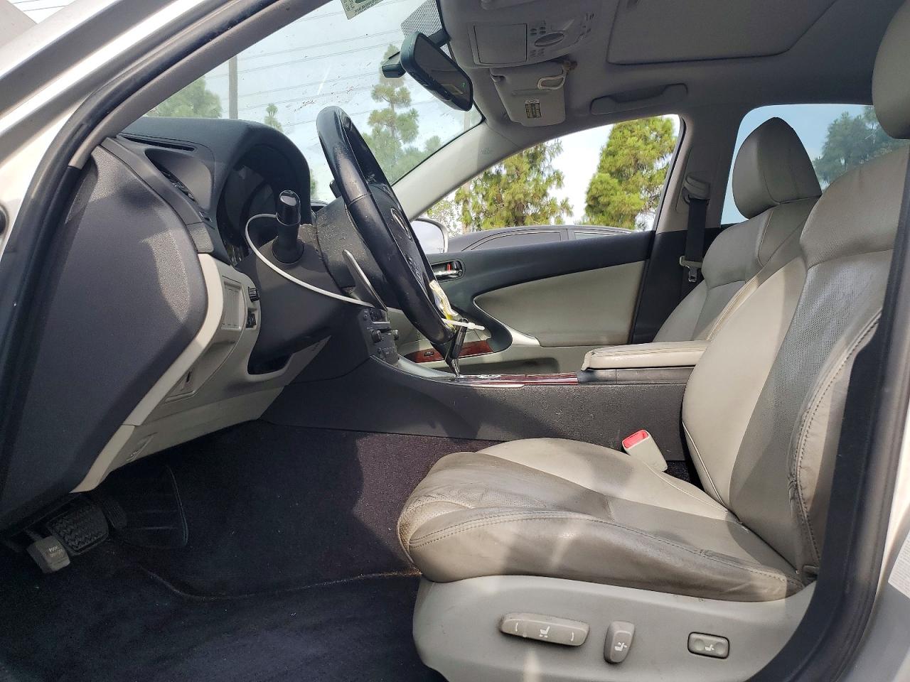 2007 Lexus Is 250 Base Silver vin: JTHBK262172056906