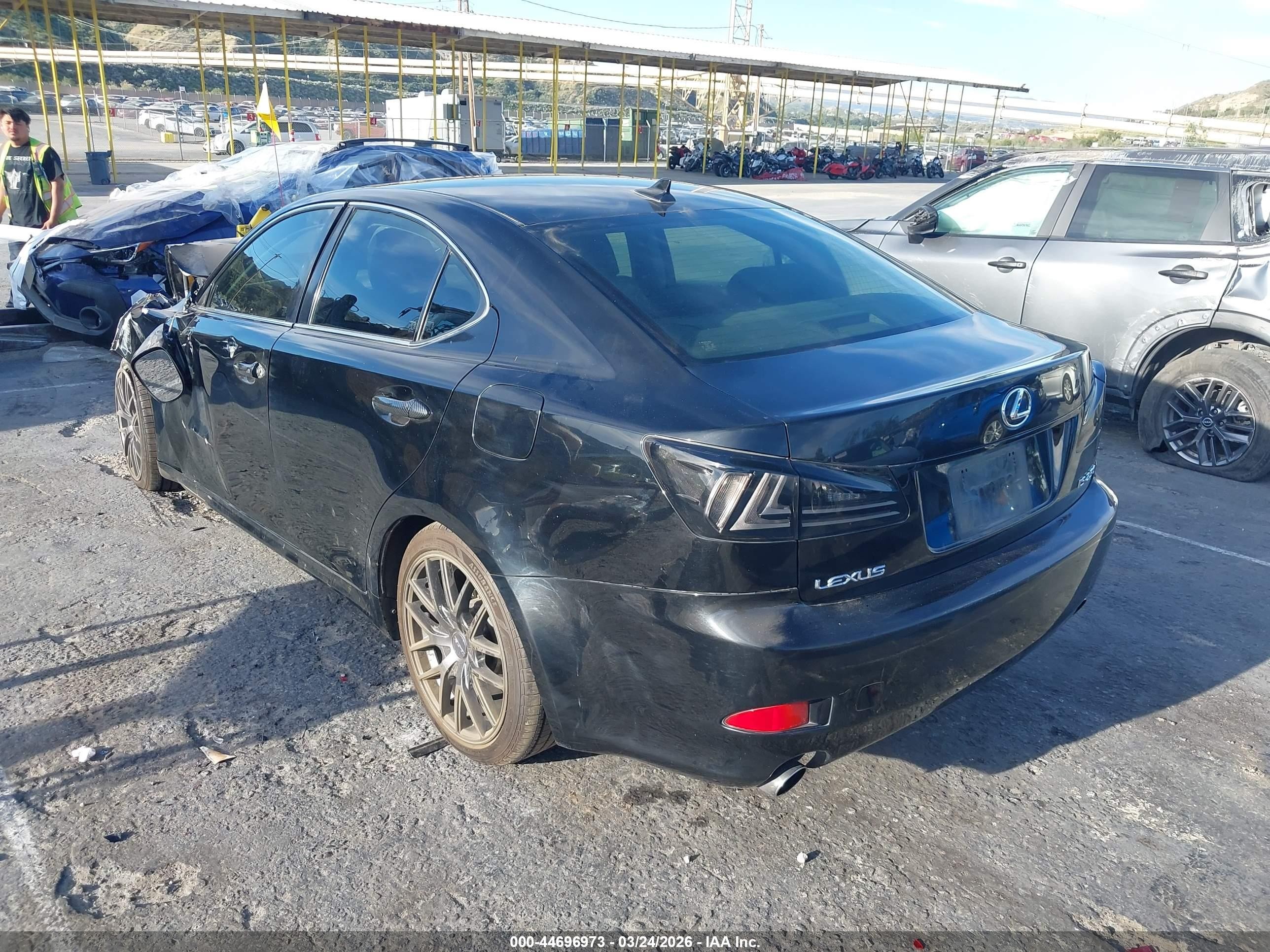 2007 Lexus Is 250   Black vin: JTHBK262175026643