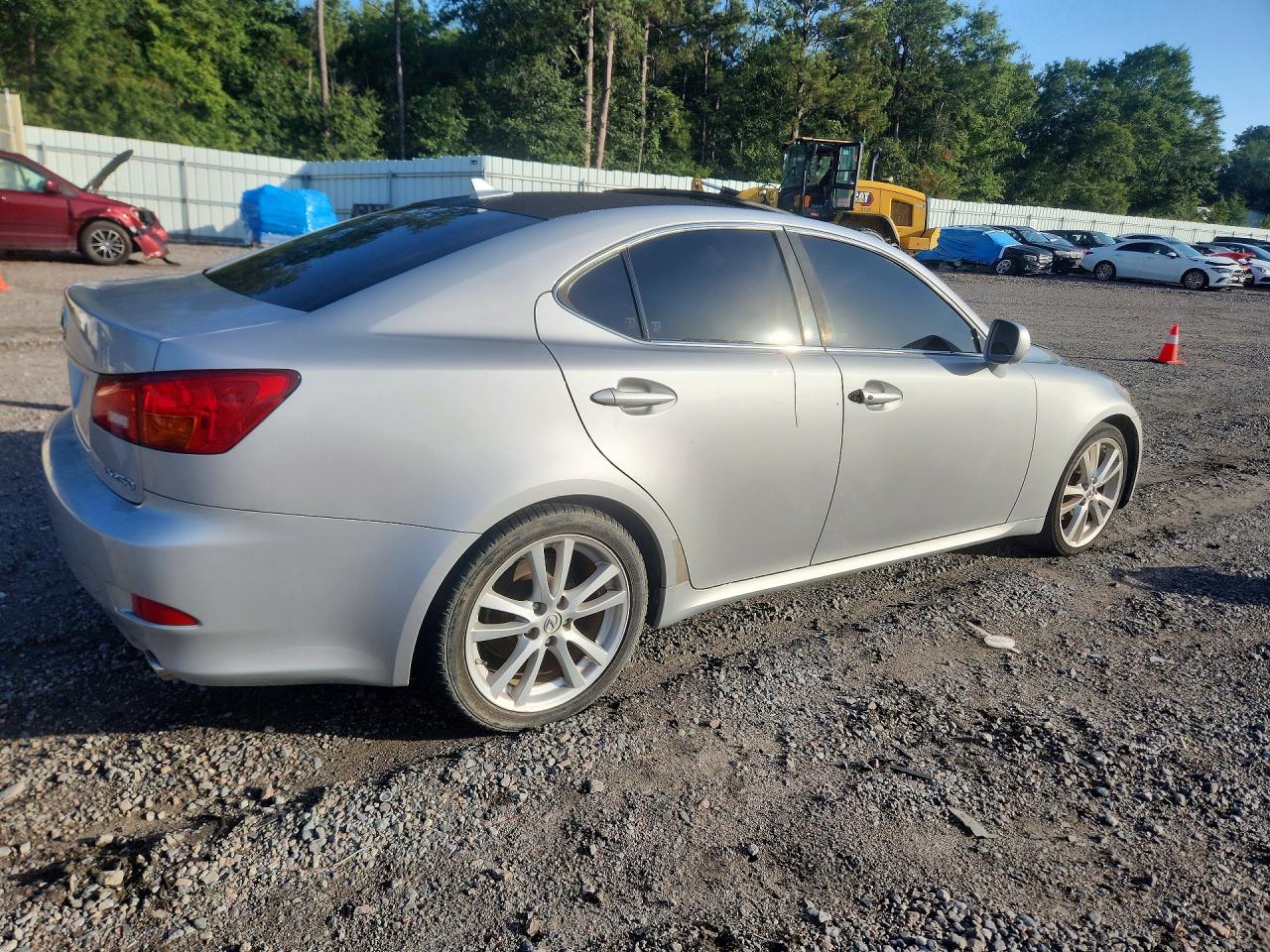 2007 Lexus Is 250 Base Silver vin: JTHBK262175027856
