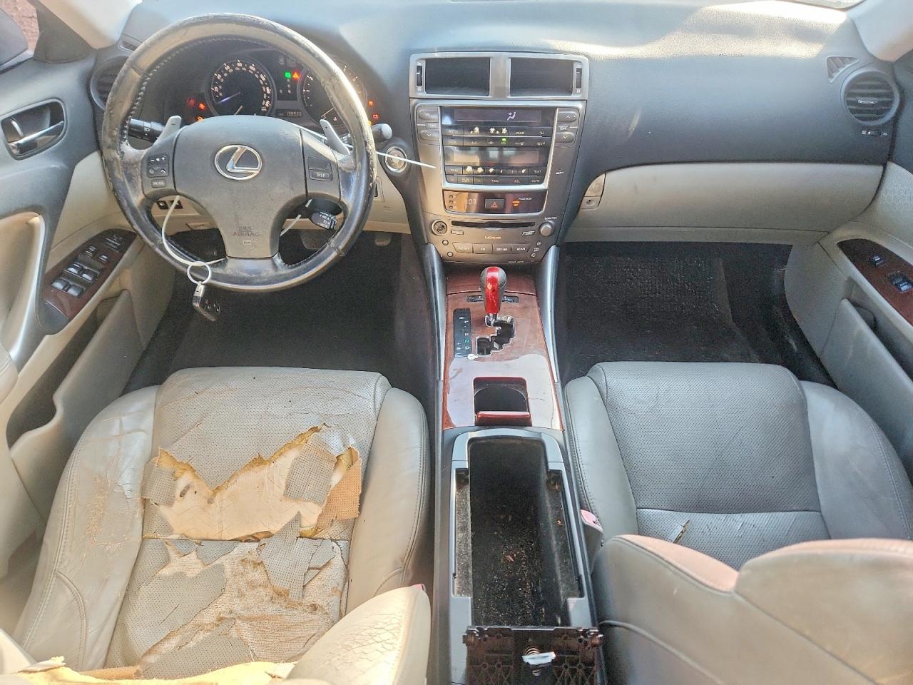 2007 Lexus Is 250 Base Silver vin: JTHBK262175027856