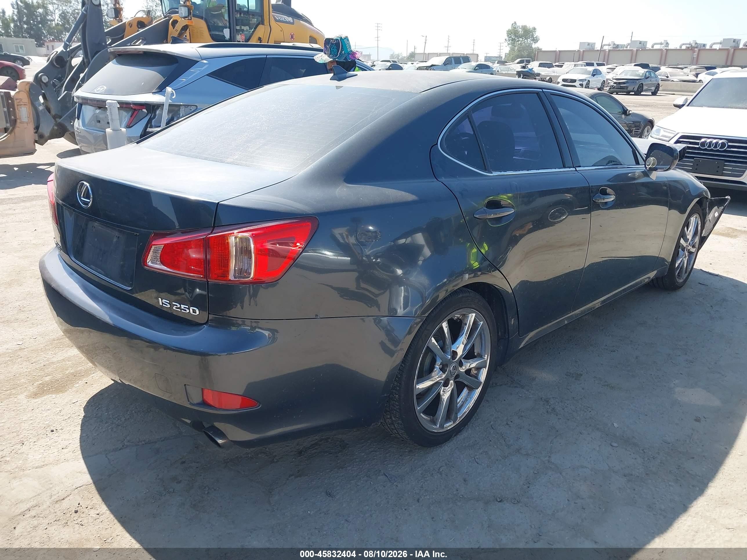 2007 Lexus Is 250   Gray vin: JTHBK262175029476