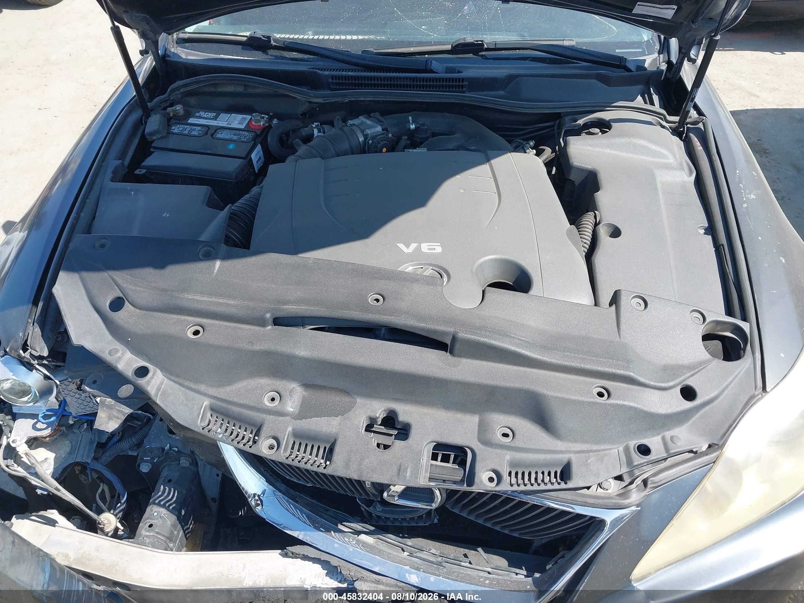 2007 Lexus Is 250   Gray vin: JTHBK262175029476