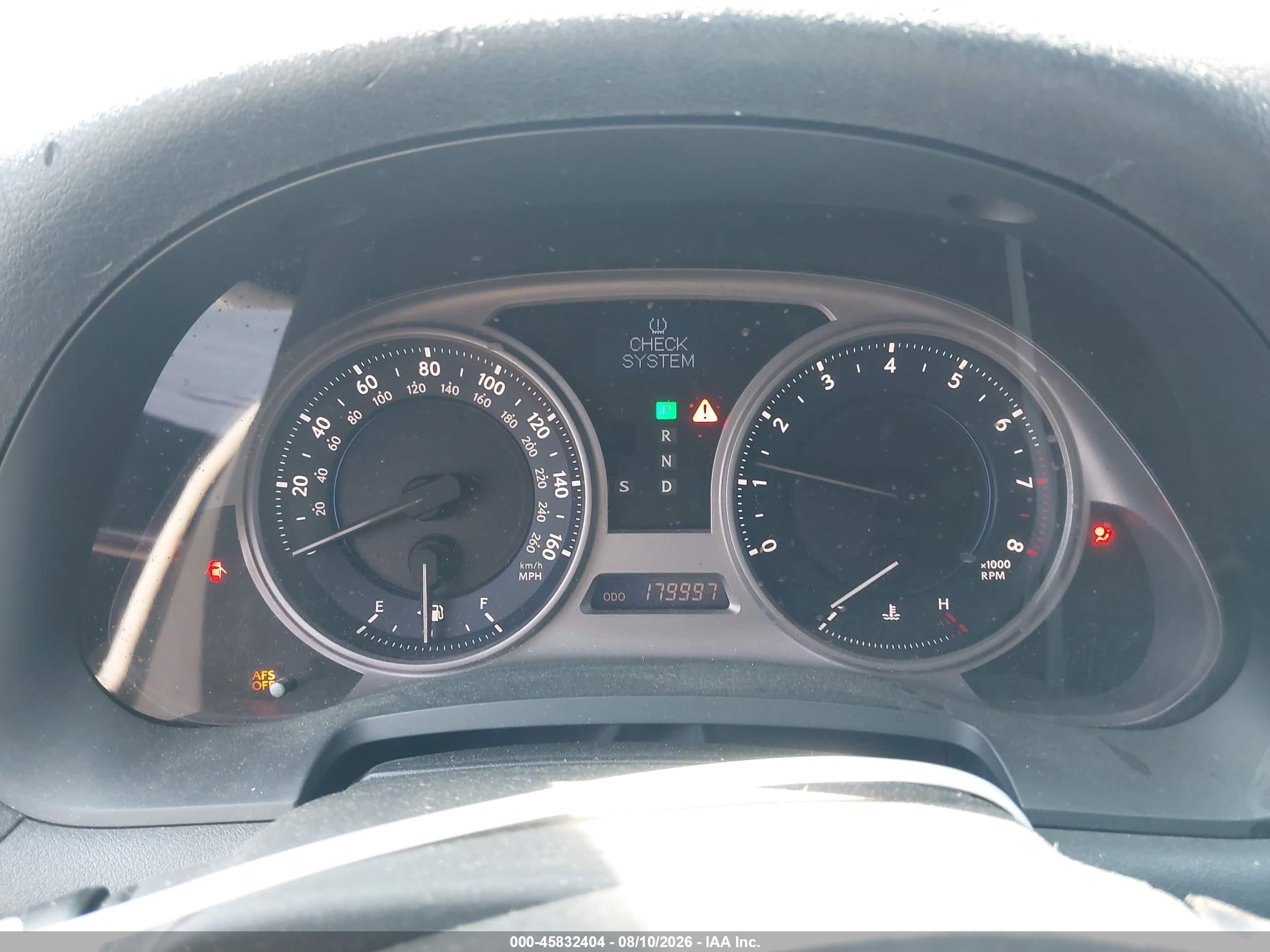 2007 Lexus Is 250   Gray vin: JTHBK262175029476