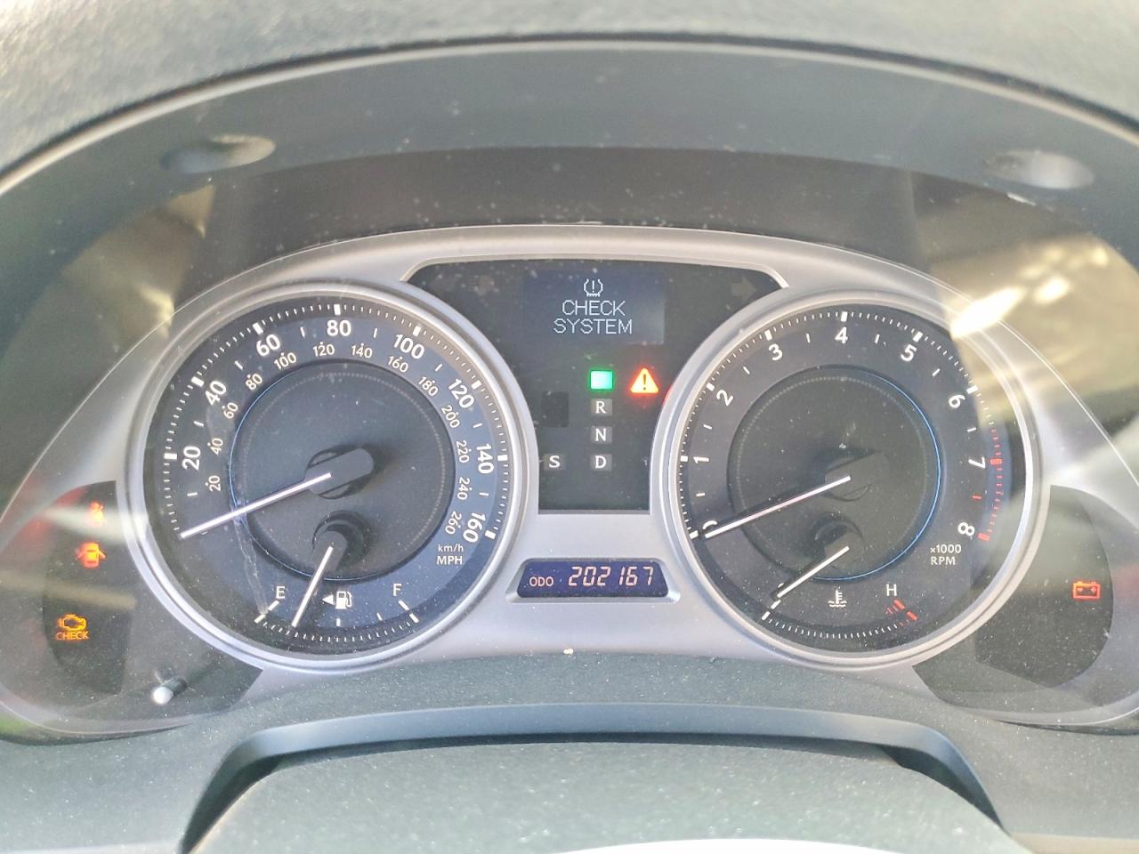 2007 Lexus Is 250 Base Red vin: JTHBK262175044589