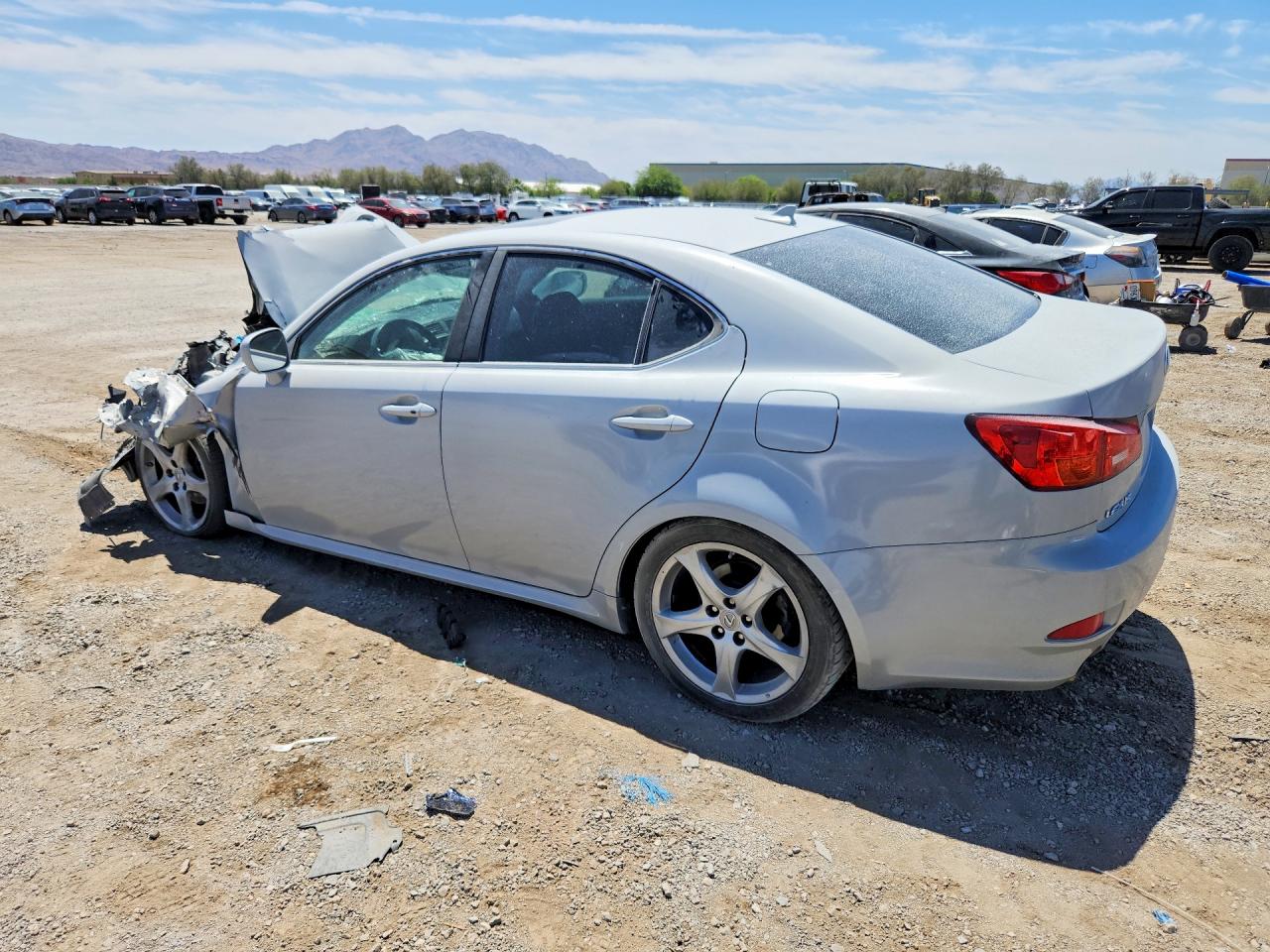 2008 Lexus Is 250 Silver vin: JTHBK262182062223