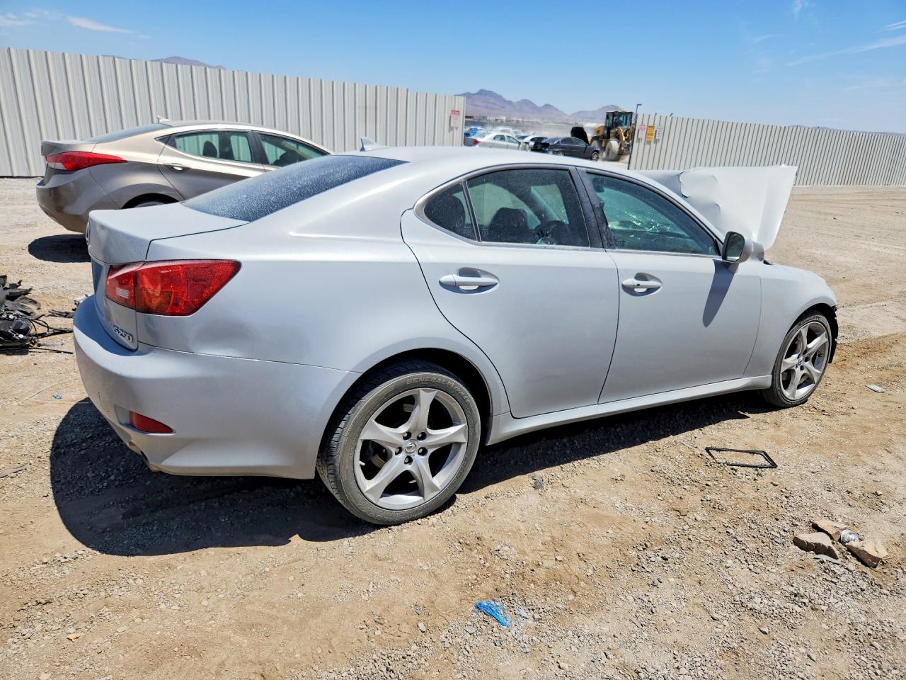 2008 Lexus Is 250 Silver vin: JTHBK262182062223