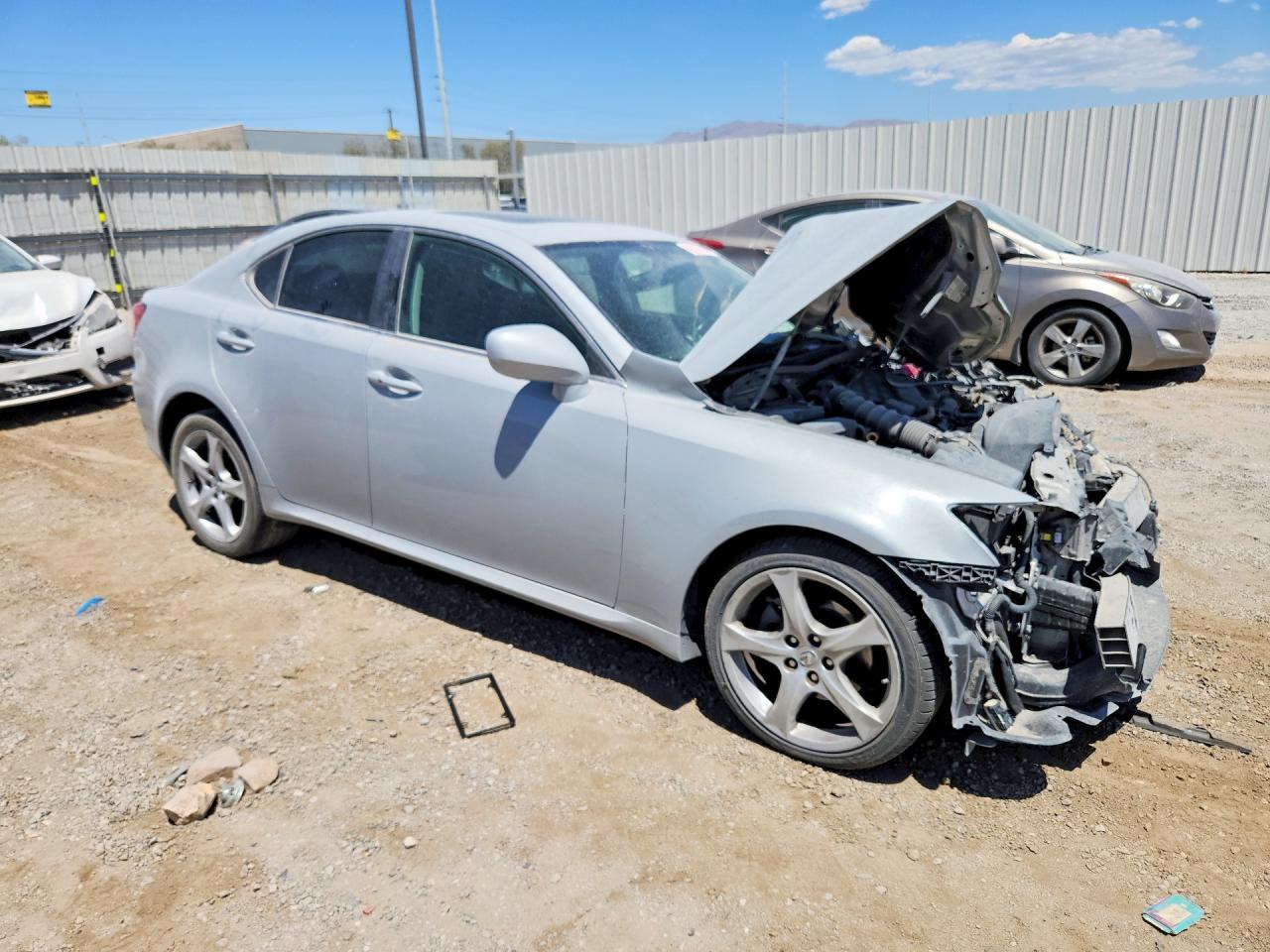 2008 Lexus Is 250 Silver vin: JTHBK262182062223