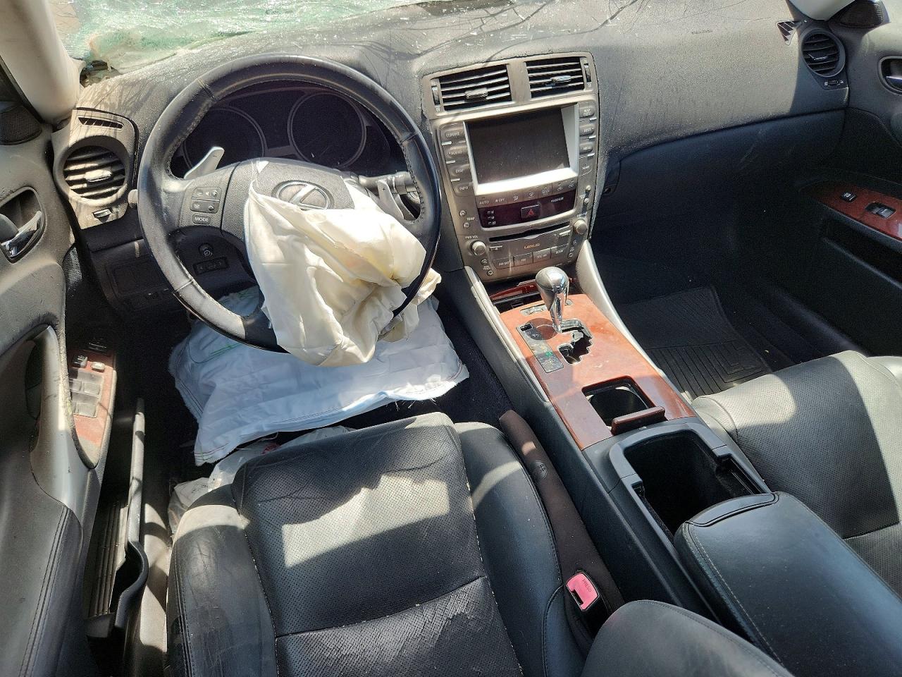 2008 Lexus Is 250 Silver vin: JTHBK262182062223