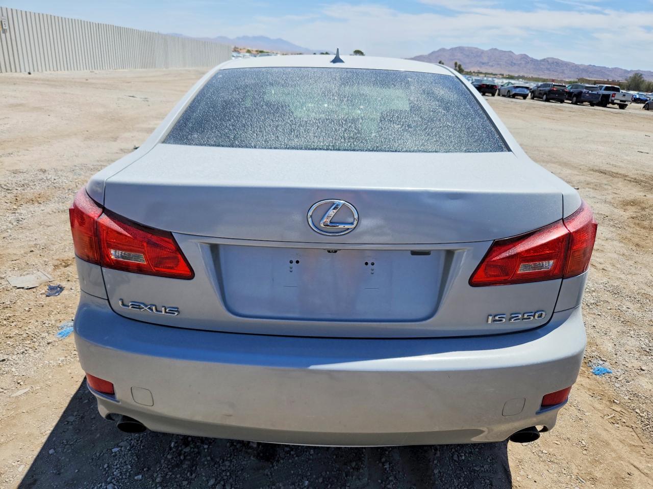 2008 Lexus Is 250 Silver vin: JTHBK262182062223