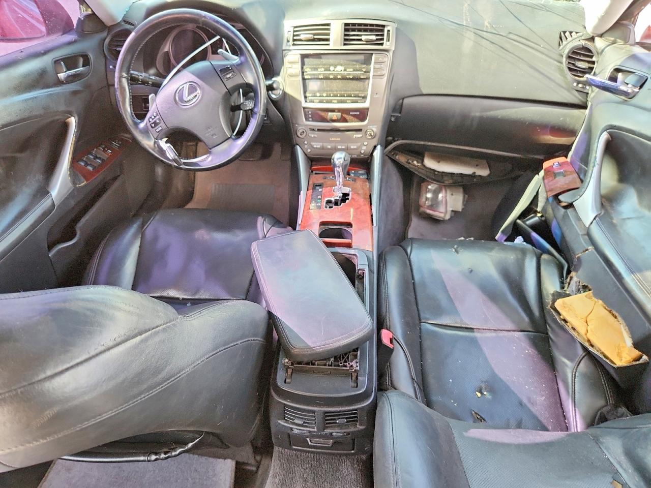 2008 Lexus Is 250 Base Красный vin: JTHBK262182064330