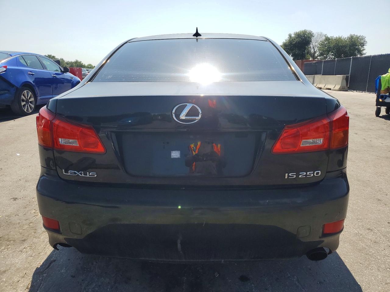 2008 Lexus Is 250 Black vin: JTHBK262182070659