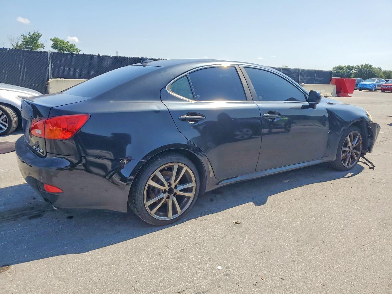 2008 Lexus Is 250 Black vin: JTHBK262182070659