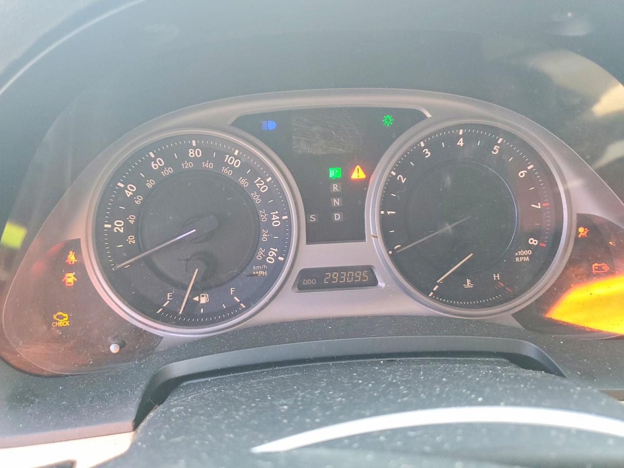 2008 Lexus Is 250 Black vin: JTHBK262182070659