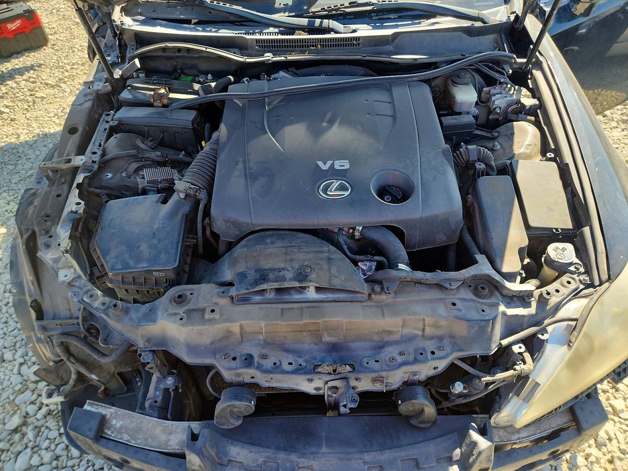 2008 Lexus Is 250 Black vin: JTHBK262182071908