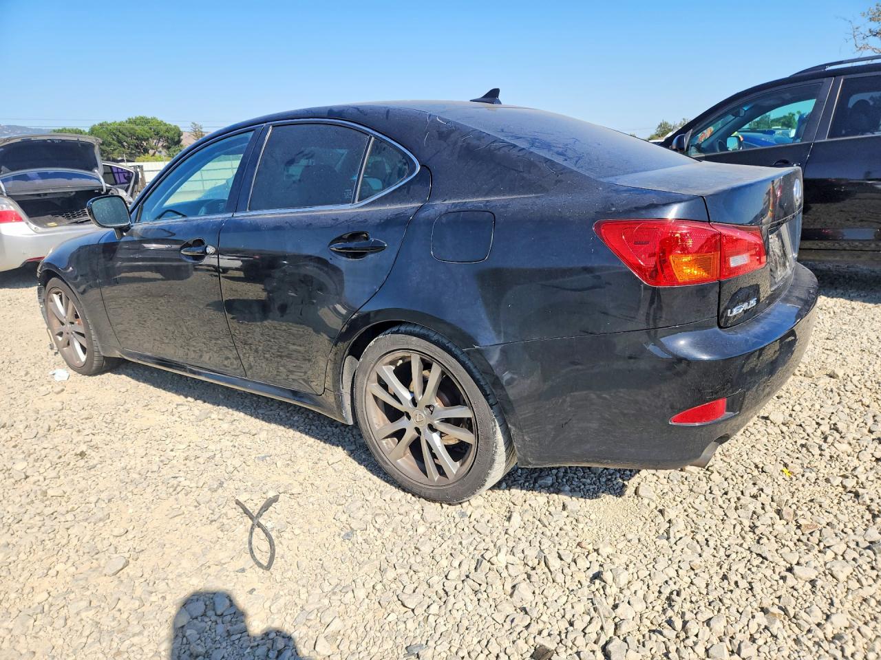 2008 Lexus Is 250 Black vin: JTHBK262182071908