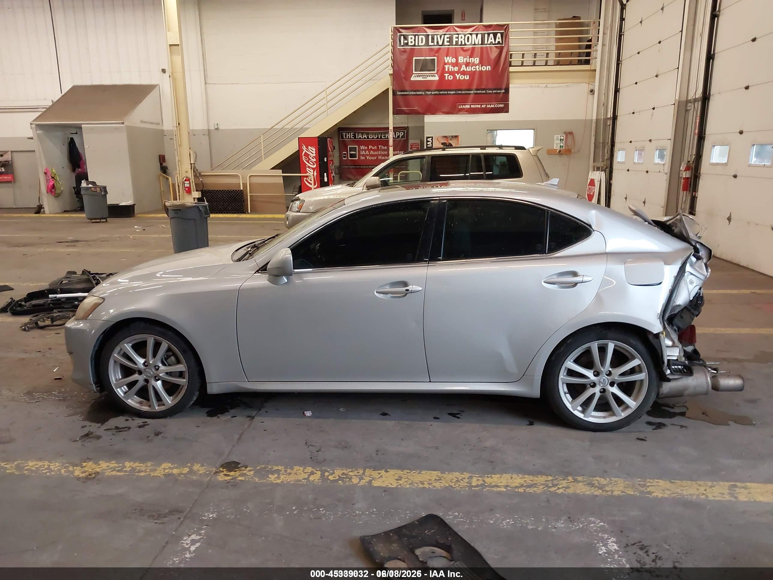 2008 Lexus Is 250   Silver vin: JTHBK262182079717