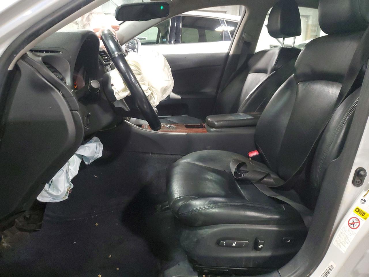 2008 Lexus Is 250 Silver vin: JTHBK262185064164
