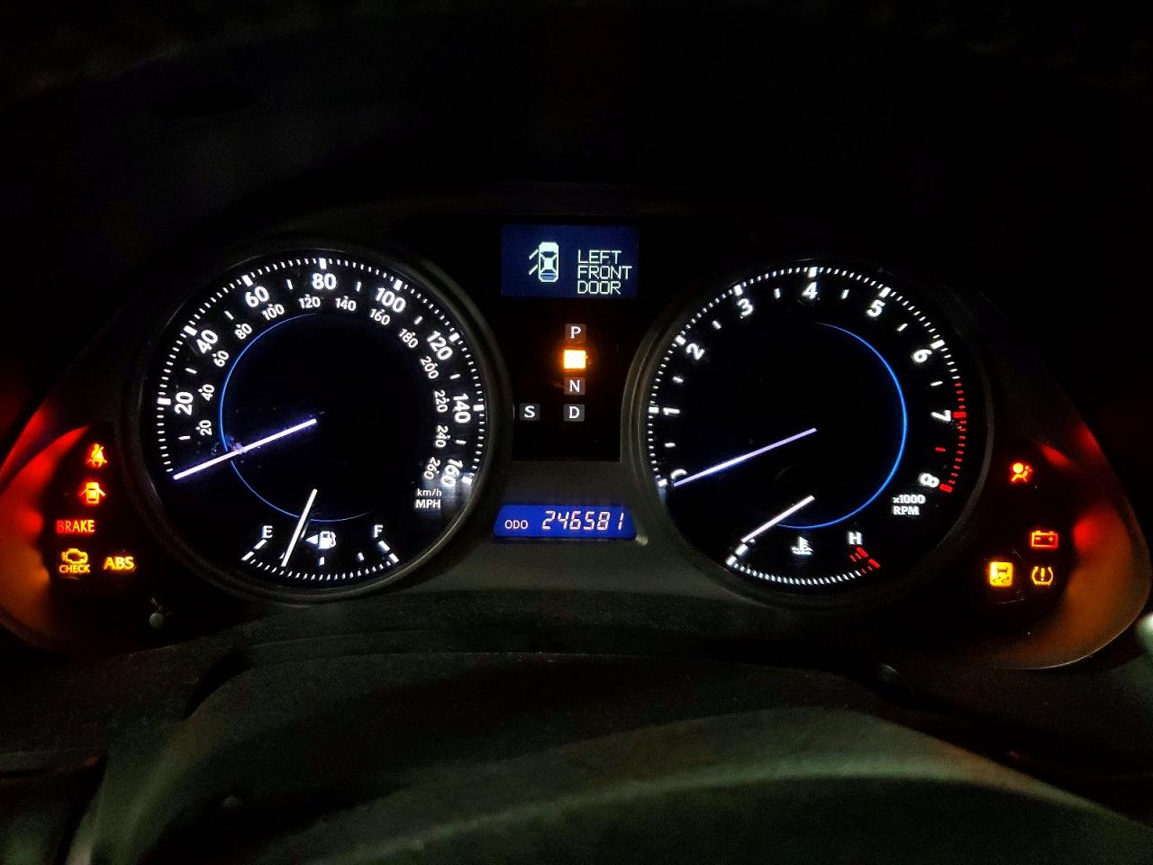 2008 Lexus Is 250 Silver vin: JTHBK262185064164
