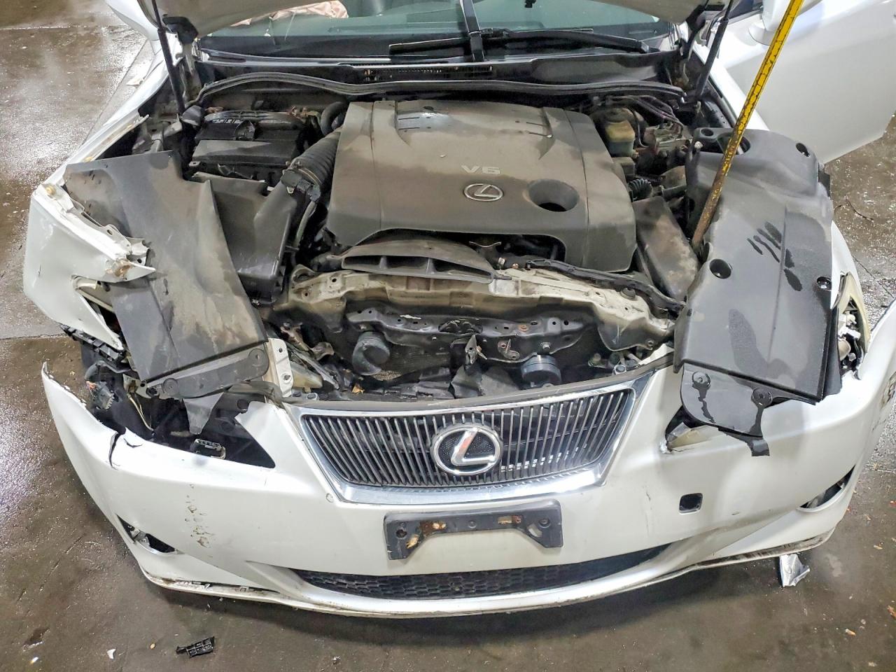 2008 Lexus Is 250 Silver vin: JTHBK262185064164