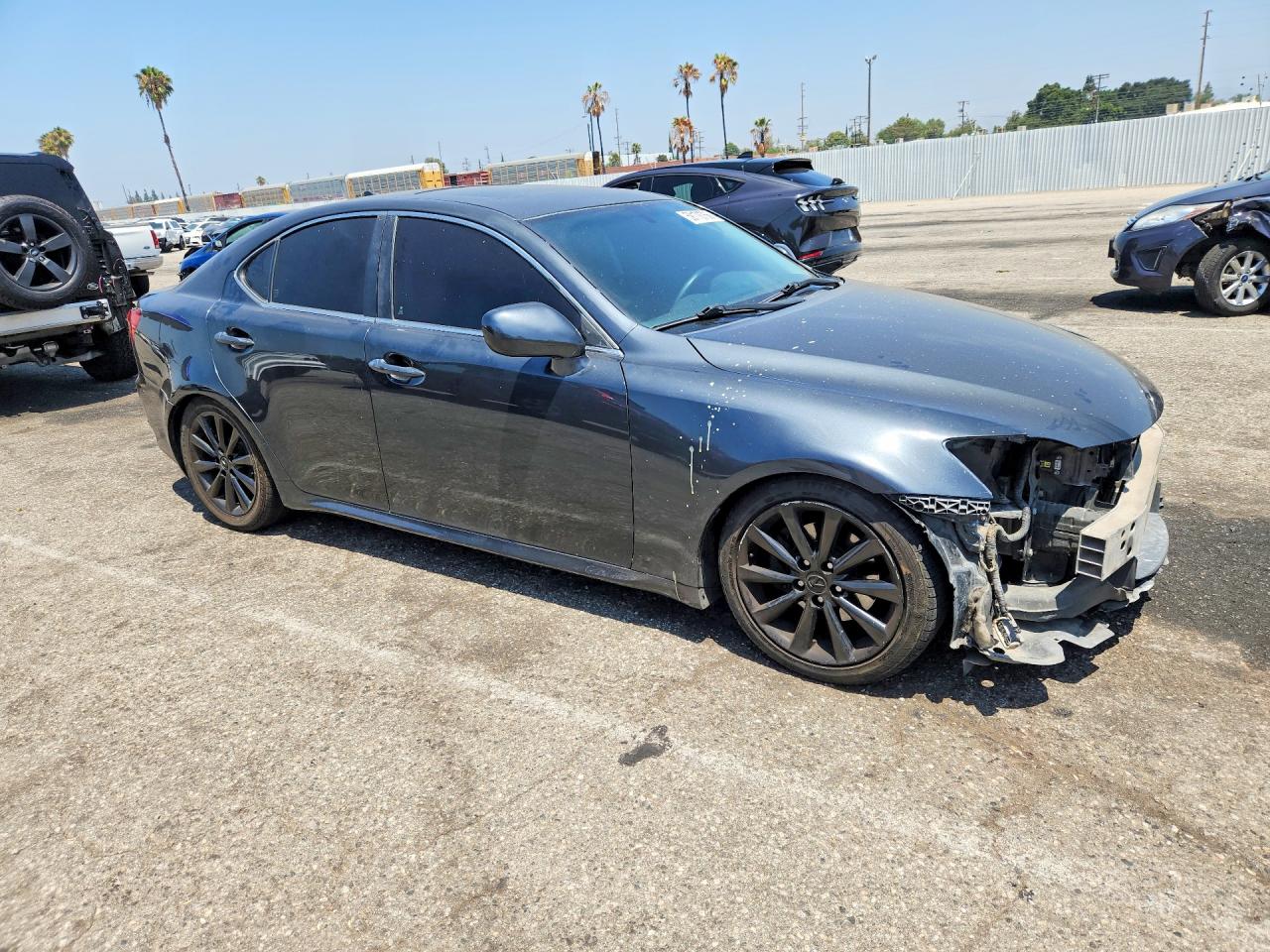 2008 Lexus Is 300 F Sport Gray vin: JTHBK262185068635