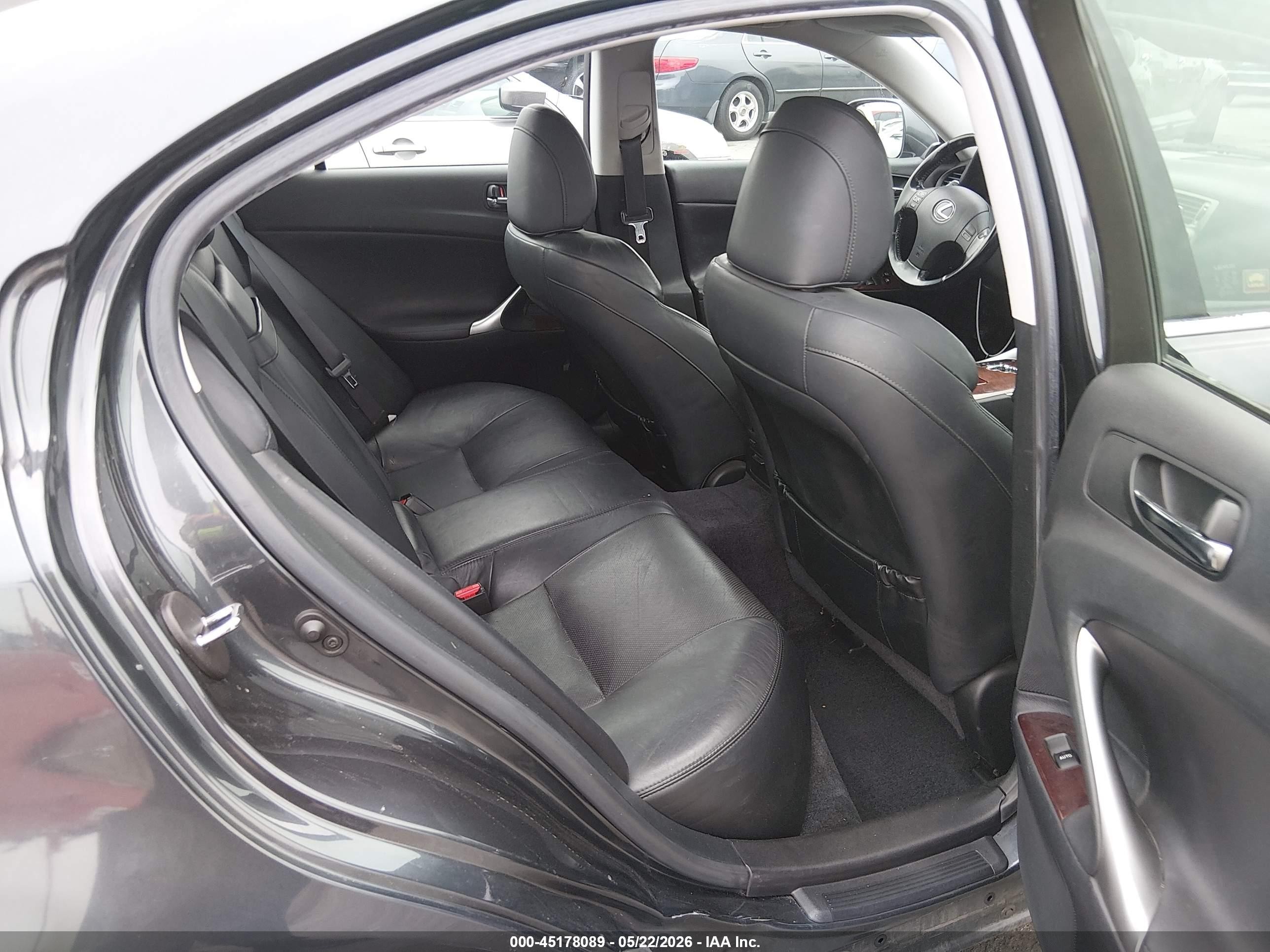 2008 Lexus Is 250   Blue vin: JTHBK262185082051
