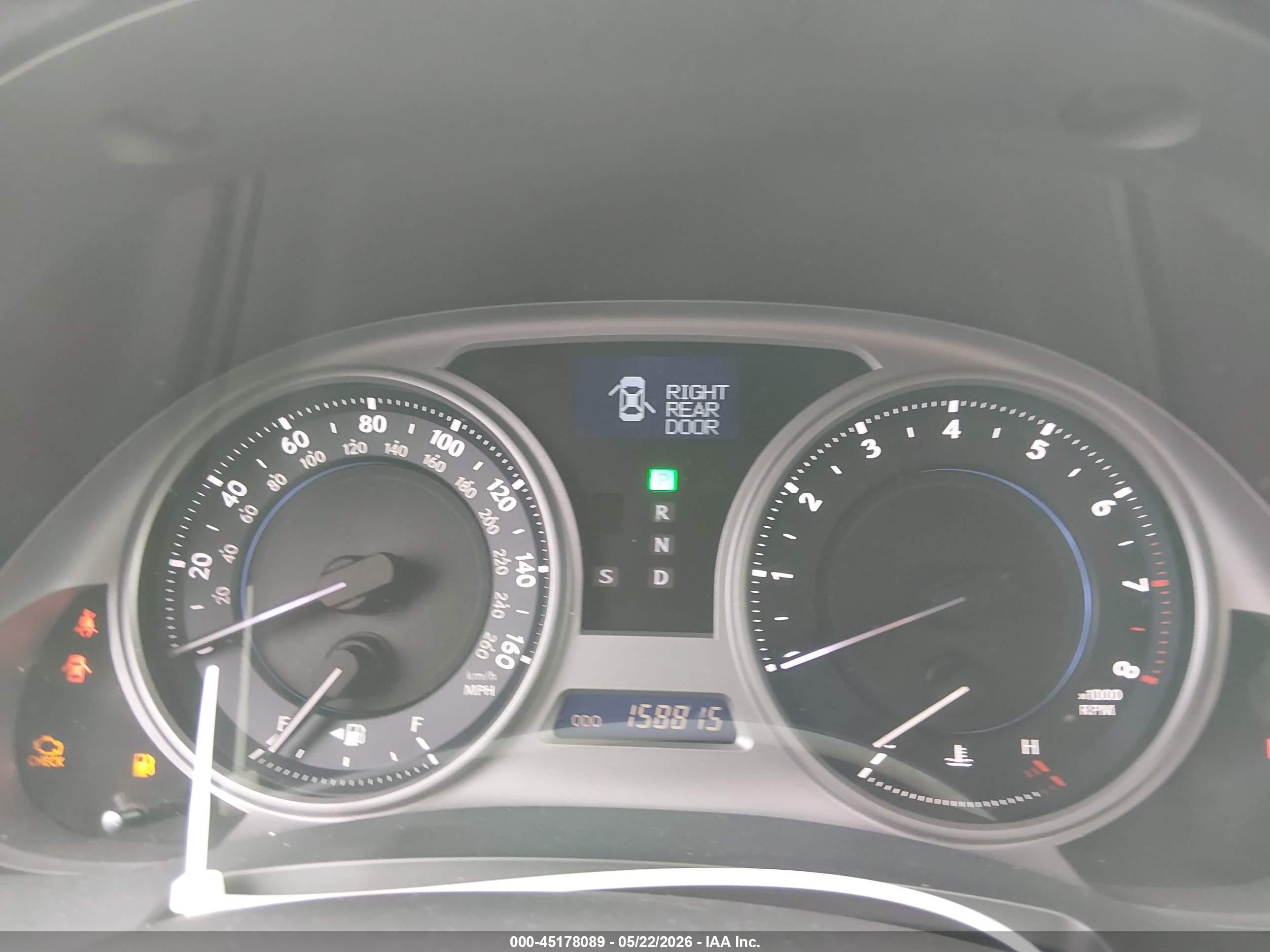 2008 Lexus Is 250   Blue vin: JTHBK262185082051
