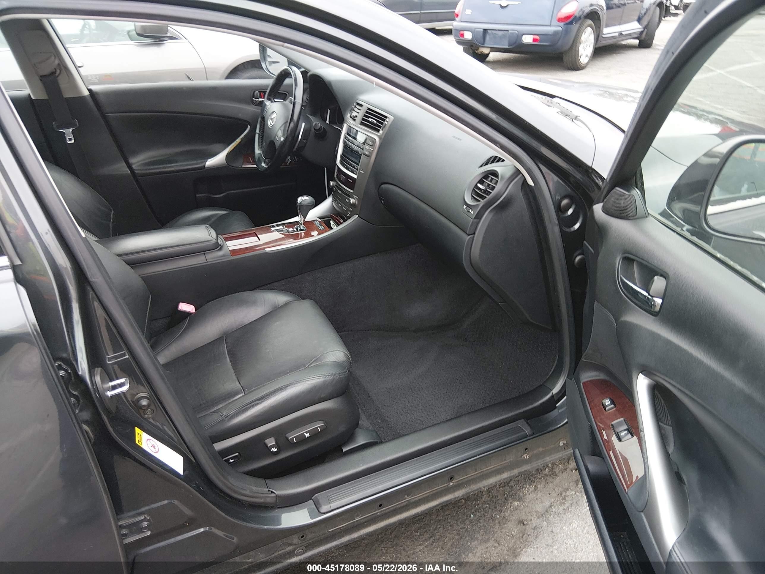 2008 Lexus Is 250   Blue vin: JTHBK262185082051