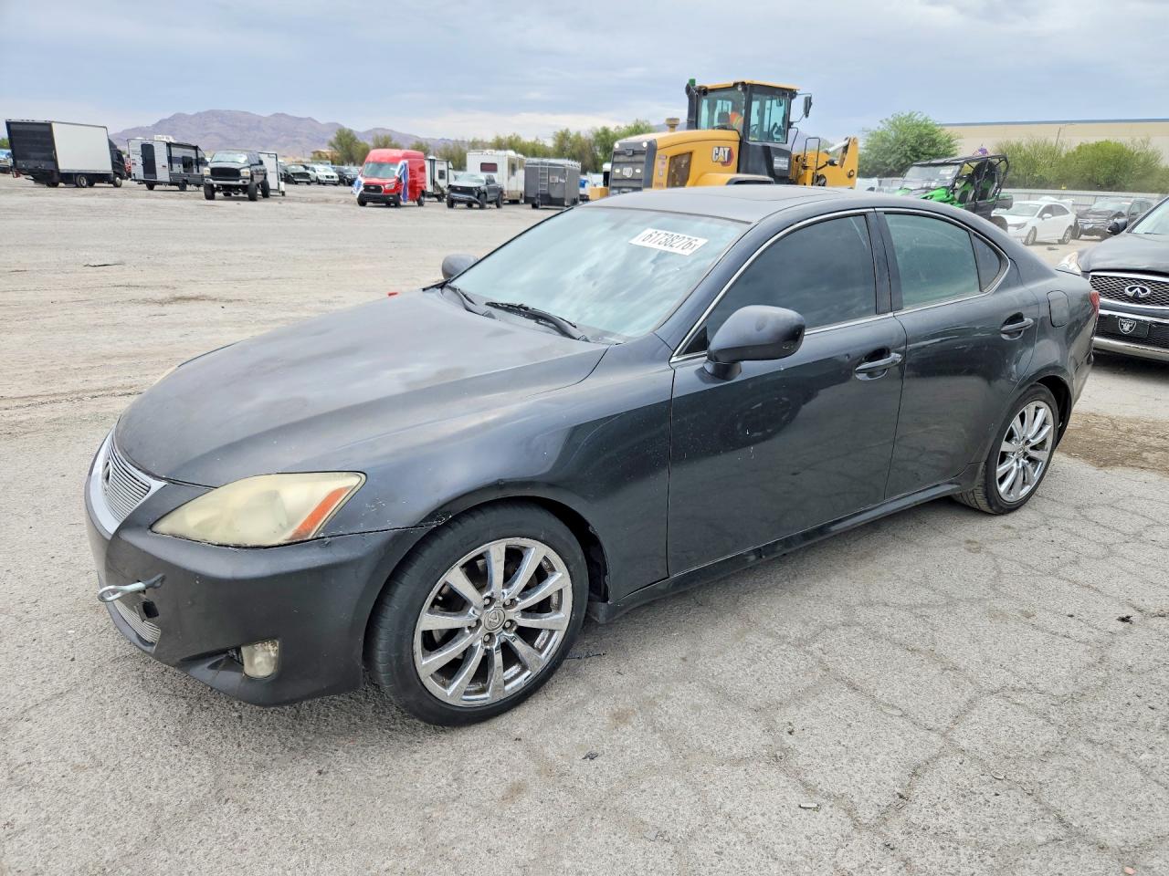 2008 Lexus Is 250 Black vin: JTHBK262185085869