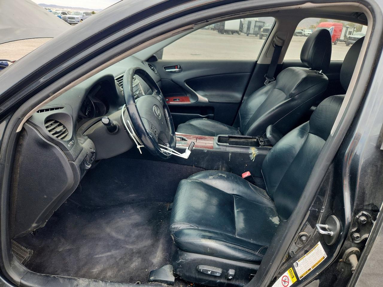 2008 Lexus Is 250 Черный vin: JTHBK262185085869