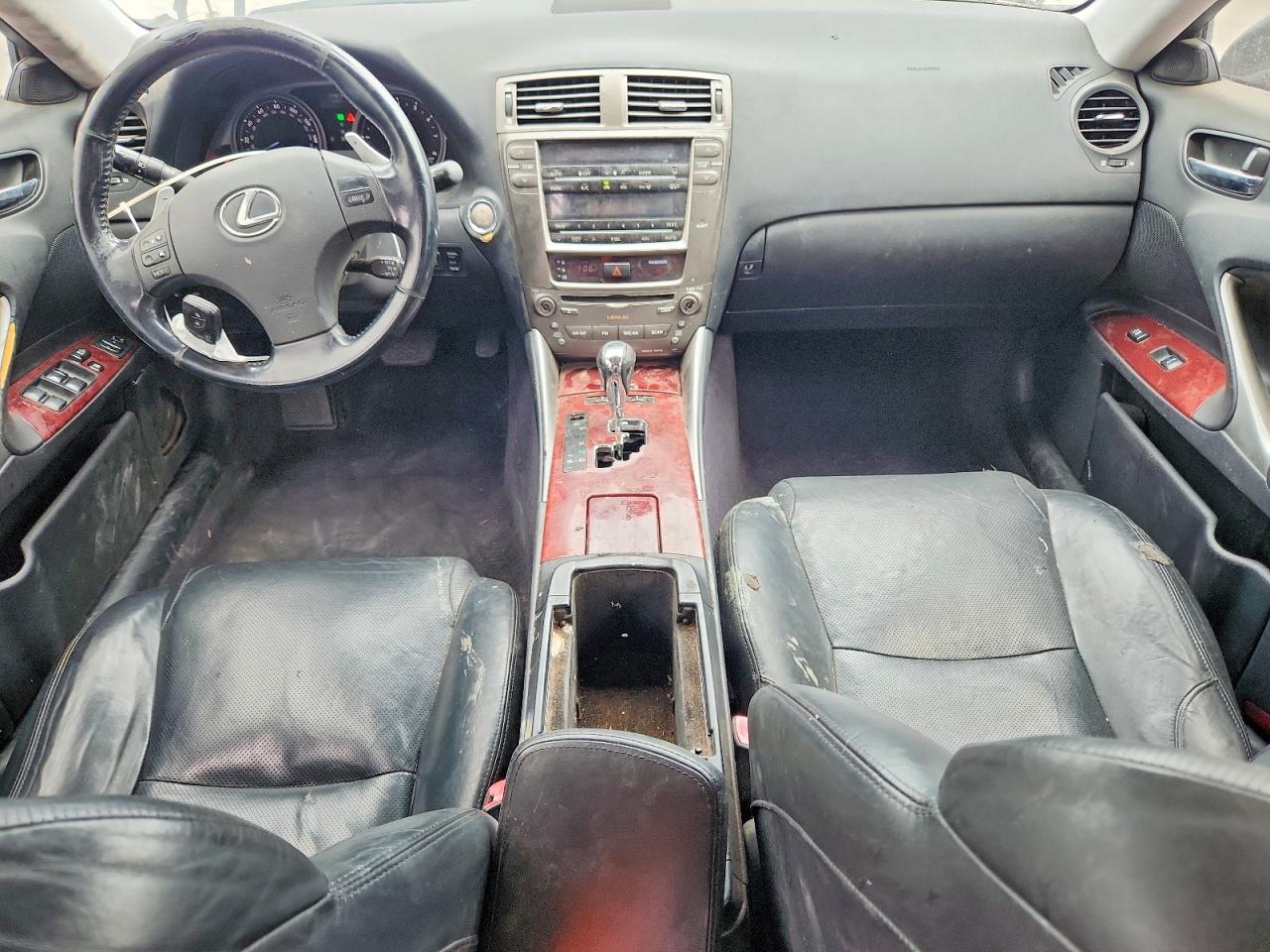 2008 Lexus Is 250 Черный vin: JTHBK262185085869